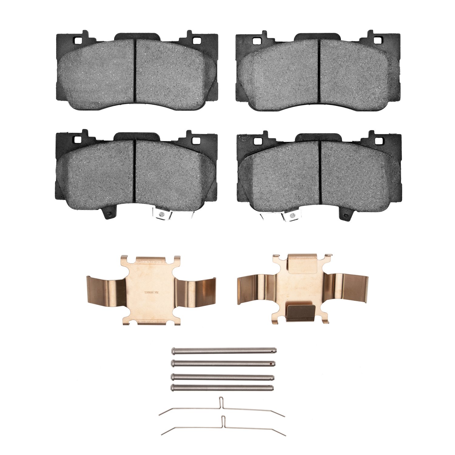 1310-1784-01 3000-Series Ceramic Brake Pads & Hardware Kit, Fits Select Ford/Lincoln/Mercury/Mazda, Position: Front