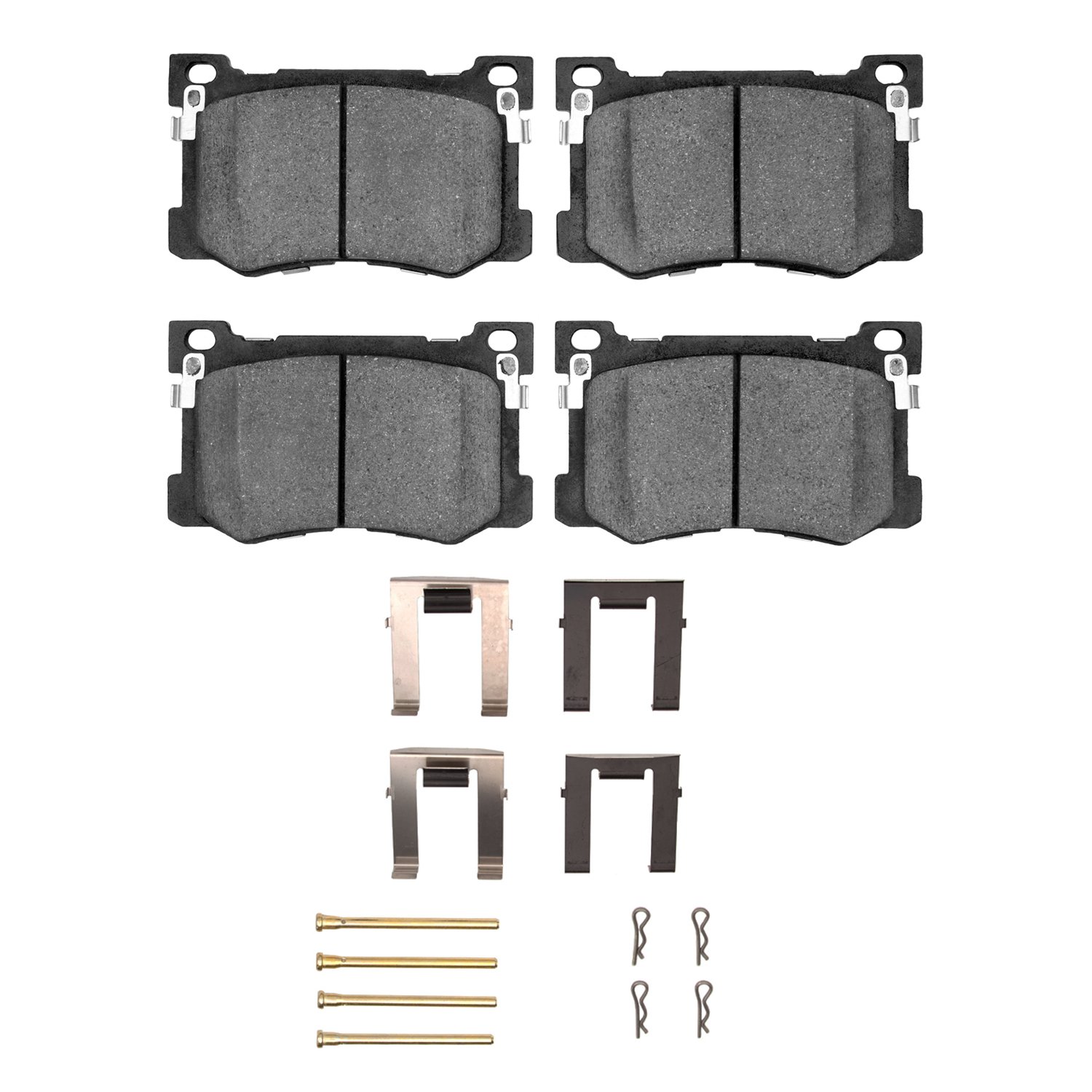 1310-1799-01 3000-Series Ceramic Brake Pads & Hardware Kit, 2015-2020 Kia/Hyundai/Genesis, Position: Front