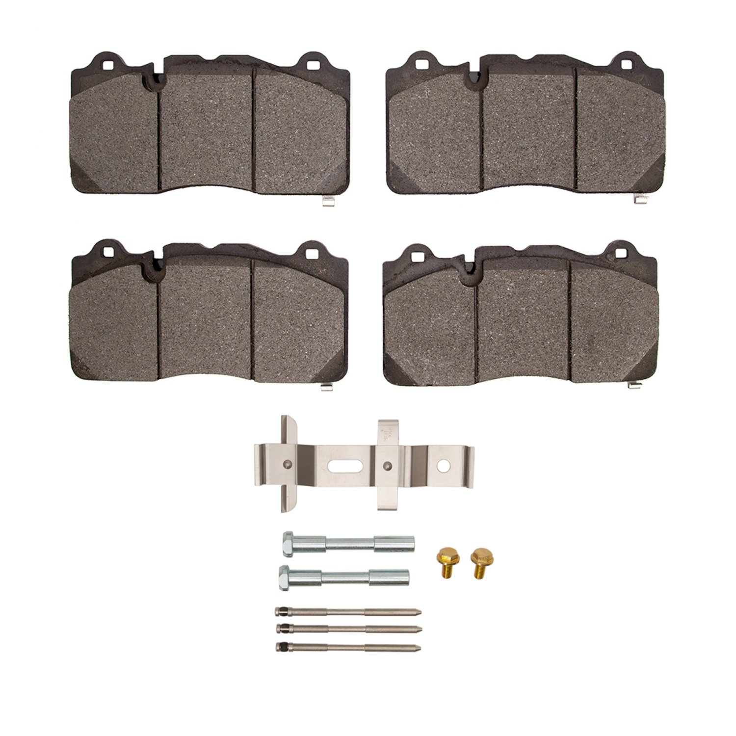 1310-1835-01 3000-Series Ceramic Brake Pads & Hardware Kit, Fits Select GM, Position: Front
