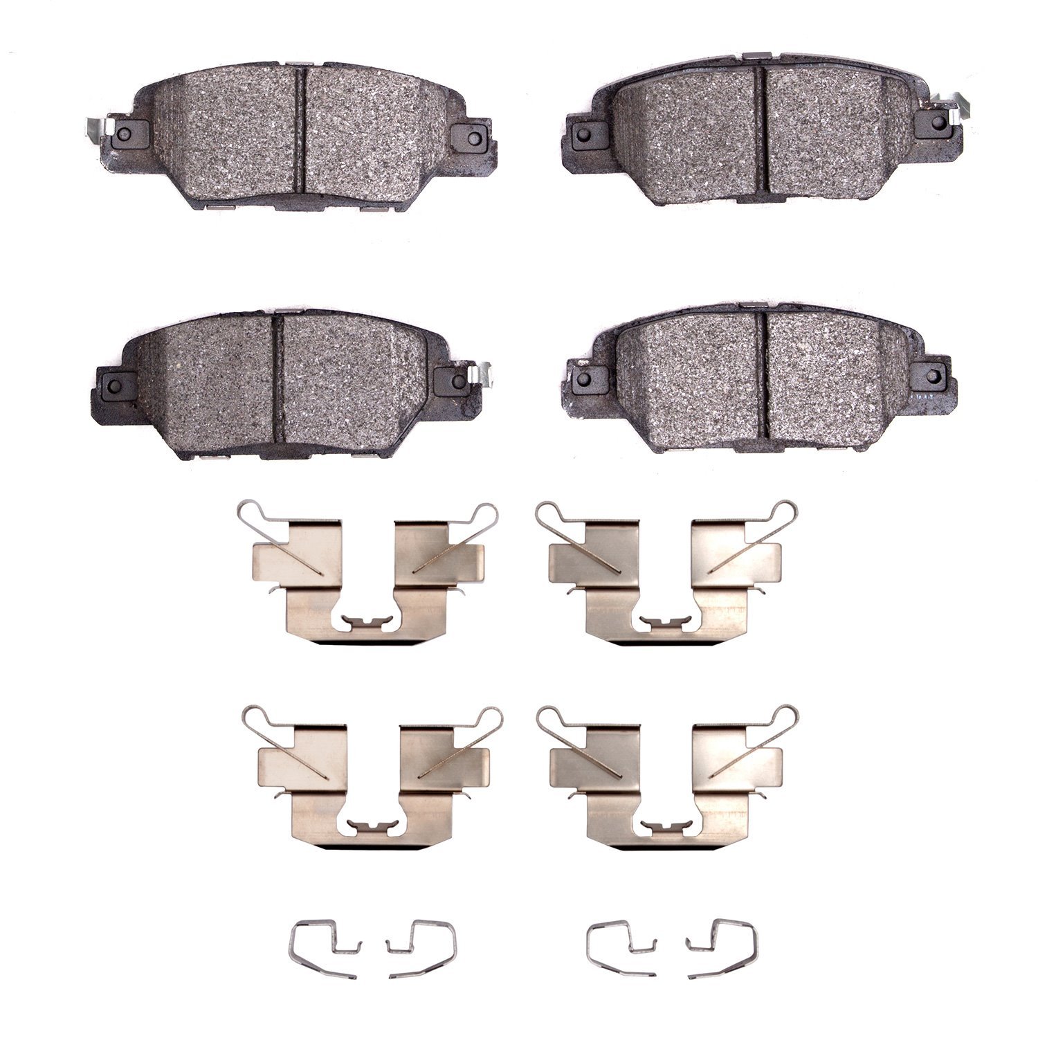 1310-1846-01 3000-Series Ceramic Brake Pads & Hardware Kit, Fits Select Ford/Lincoln/Mercury/Mazda, Position: Rear
