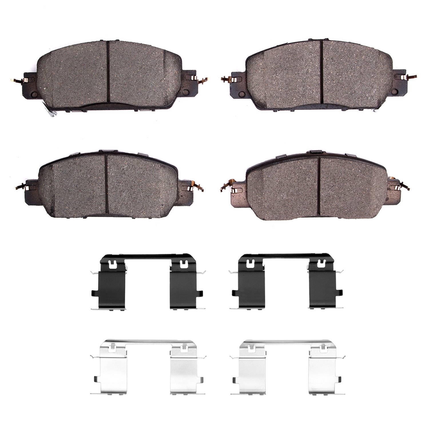 1310-1860-01 3000-Series Ceramic Brake Pads & Hardware Kit, 2016-2017 Acura/Honda, Position: Front