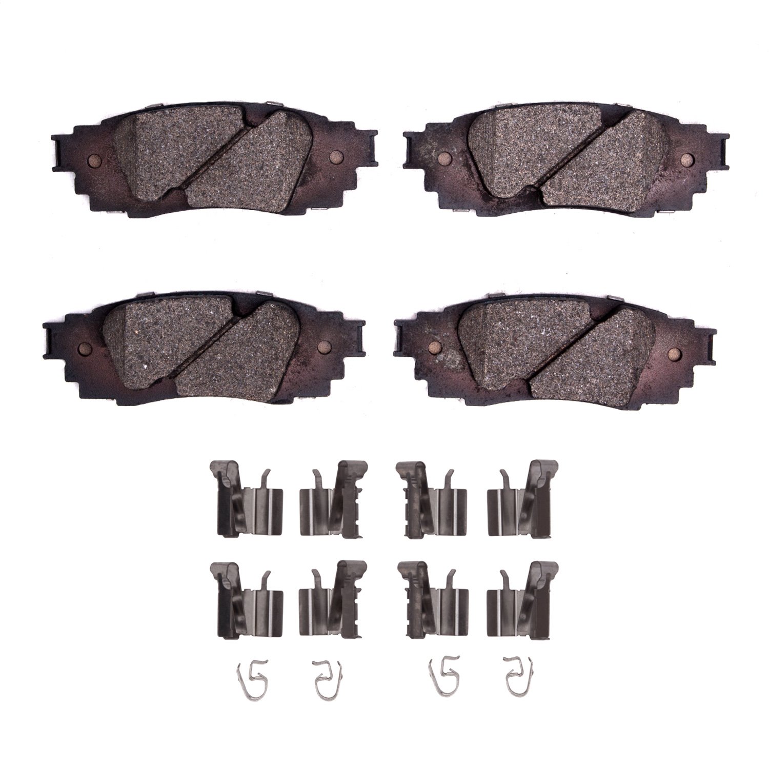 1310-1879-01 3000-Series Ceramic Brake Pads & Hardware Kit, Fits Select Lexus/Toyota/Scion, Position: Rear