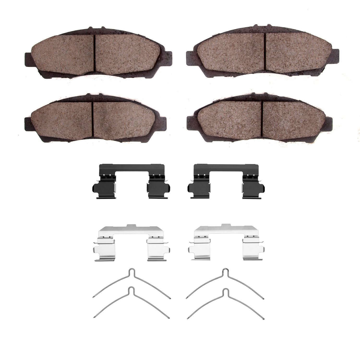 1310-1896-01 3000-Series Ceramic Brake Pads & Hardware Kit, 2017-2020 GM, Position: Front