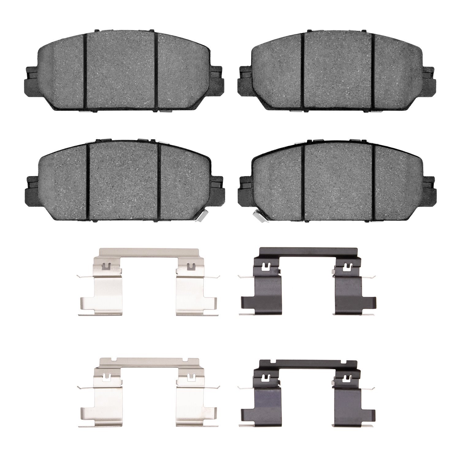 1310-2036-02 3000-Series Ceramic Brake Pads & Hardware Kit, Fits Select Acura/Honda, Position: Front