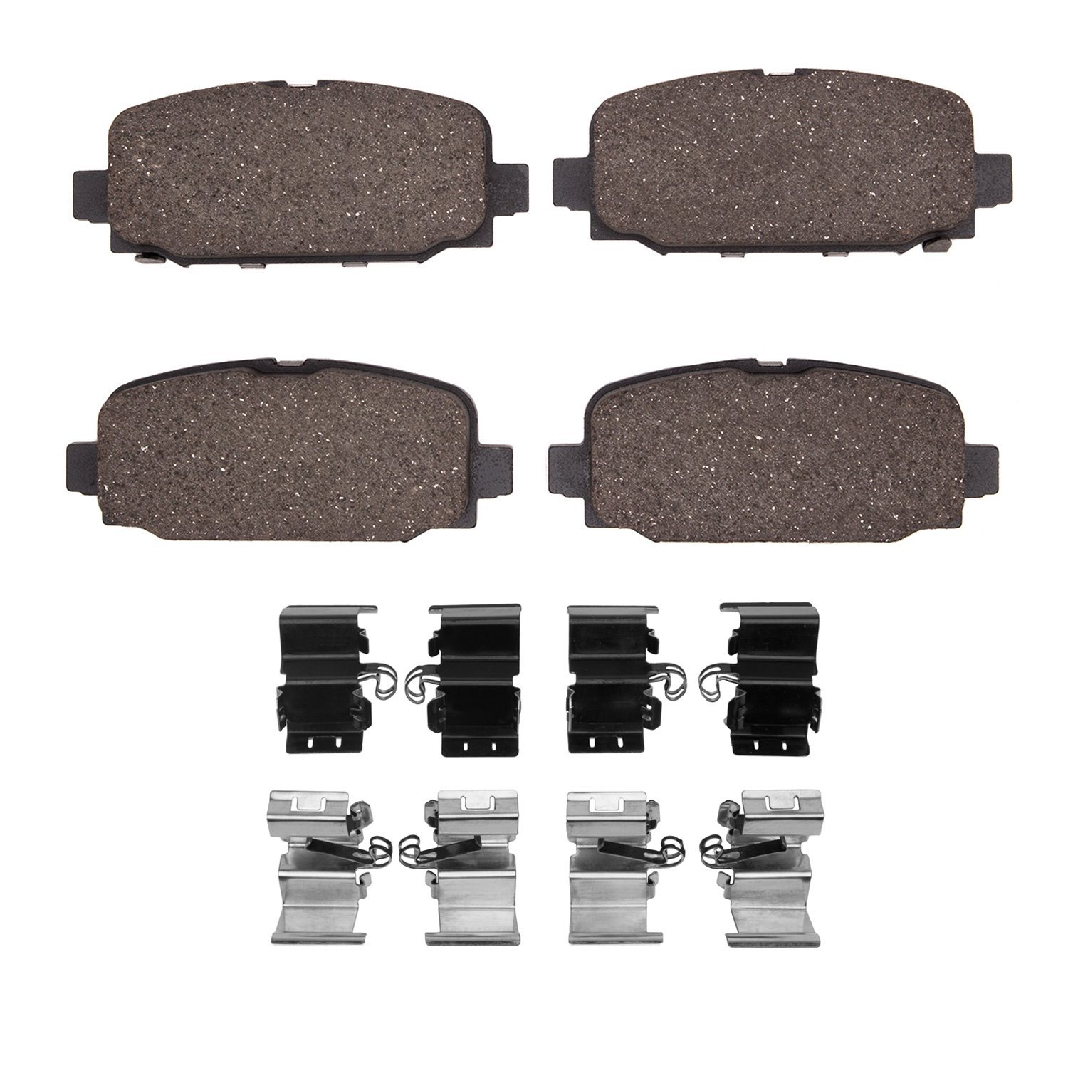 1310-2081-01 3000-Series Ceramic Brake Pads & Hardware Kit, Fits Select Mopar, Position: Rear
