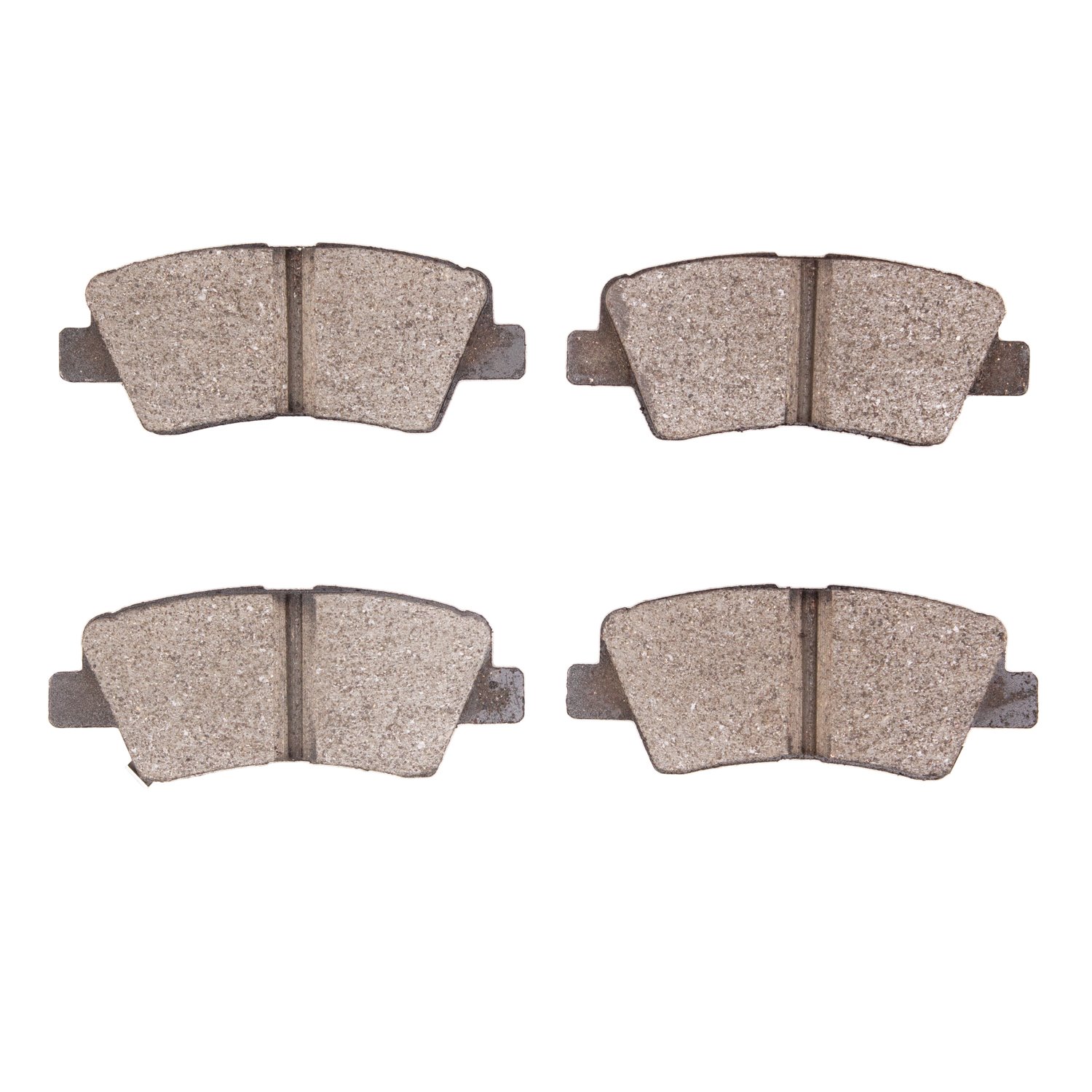 Dynamic Friction Company Keramik Bremsbeläge Serie 3000 – 1310-0898-00, Hinten Set, Kupferarm & Staubarm