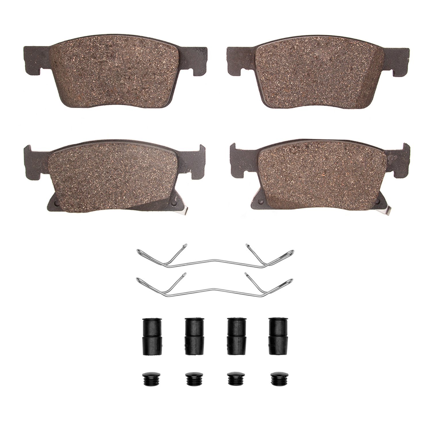1310-2127-01 3000-Series Ceramic Brake Pads & Hardware Kit, 2016-2019 GM, Position: Front