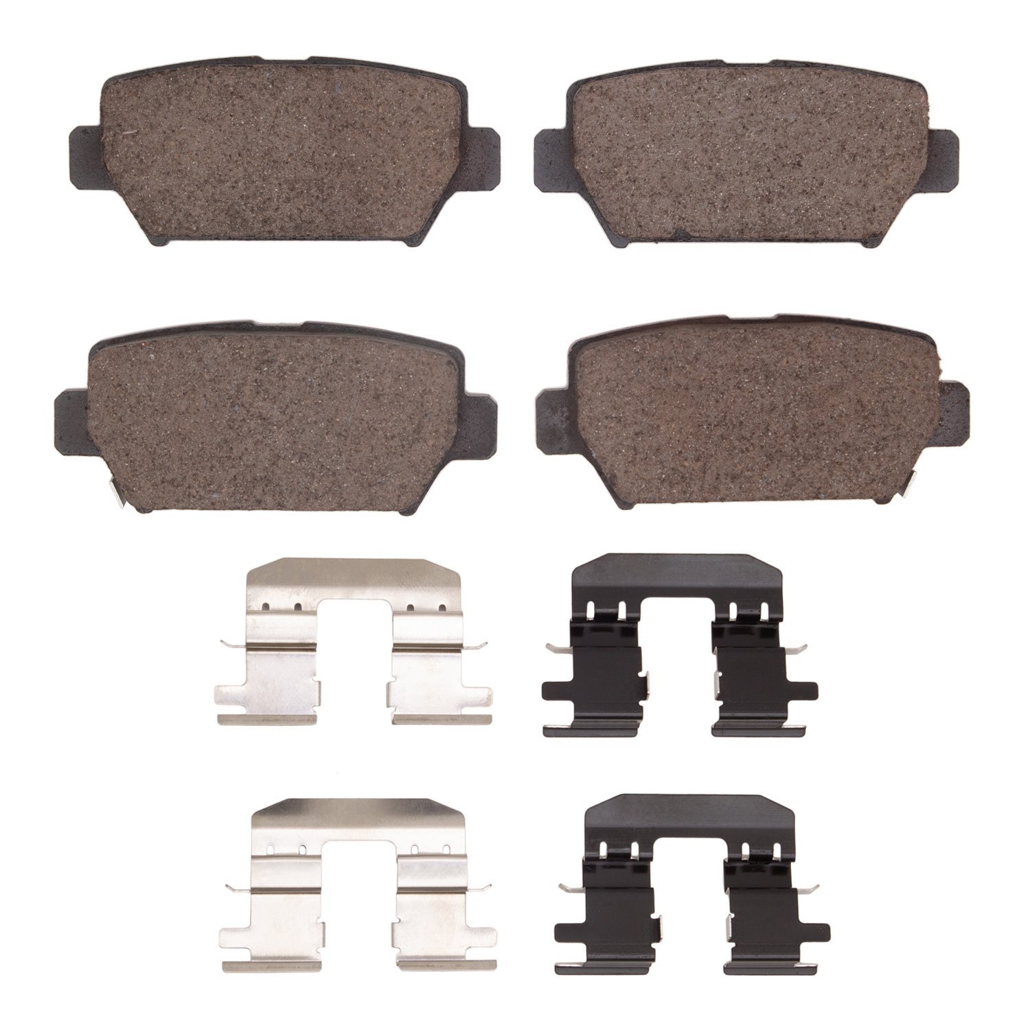 1310-2156-01 3000-Series Ceramic Brake Pads & Hardware Kit, Fits Select Mitsubishi, Position: Rear