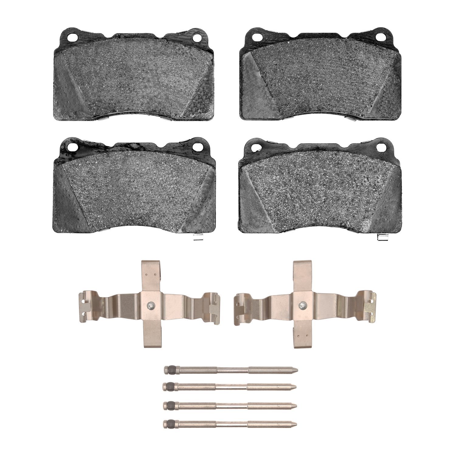 1311-1001-06 3000-Series Semi-Metallic Brake Pads & Hardware Kit, 2017-2021 Acura/Honda, Position: Front