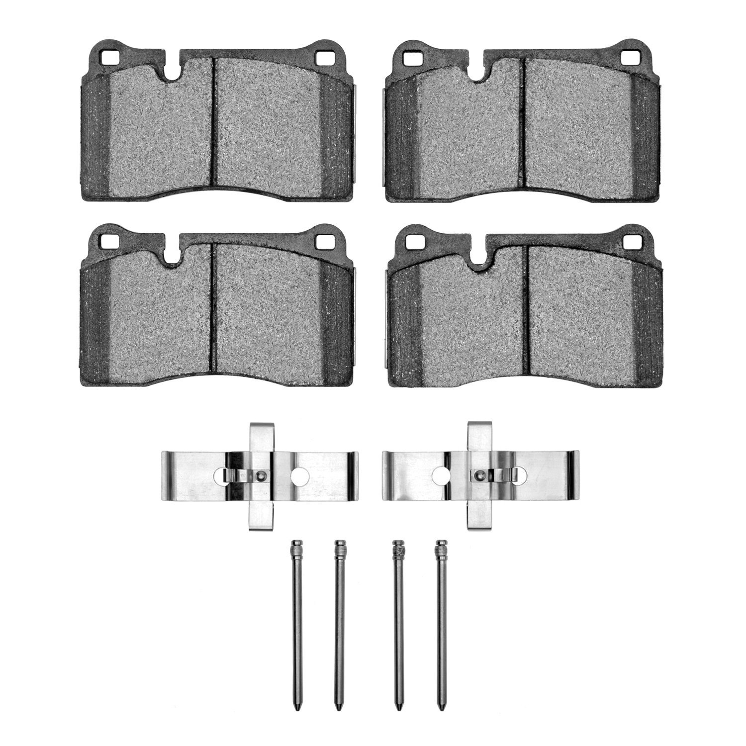 1311-1600-01 3000-Series Semi-Metallic Brake Pads & Hardware Kit, 2012-2013 Audi/Volkswagen, Position: Front