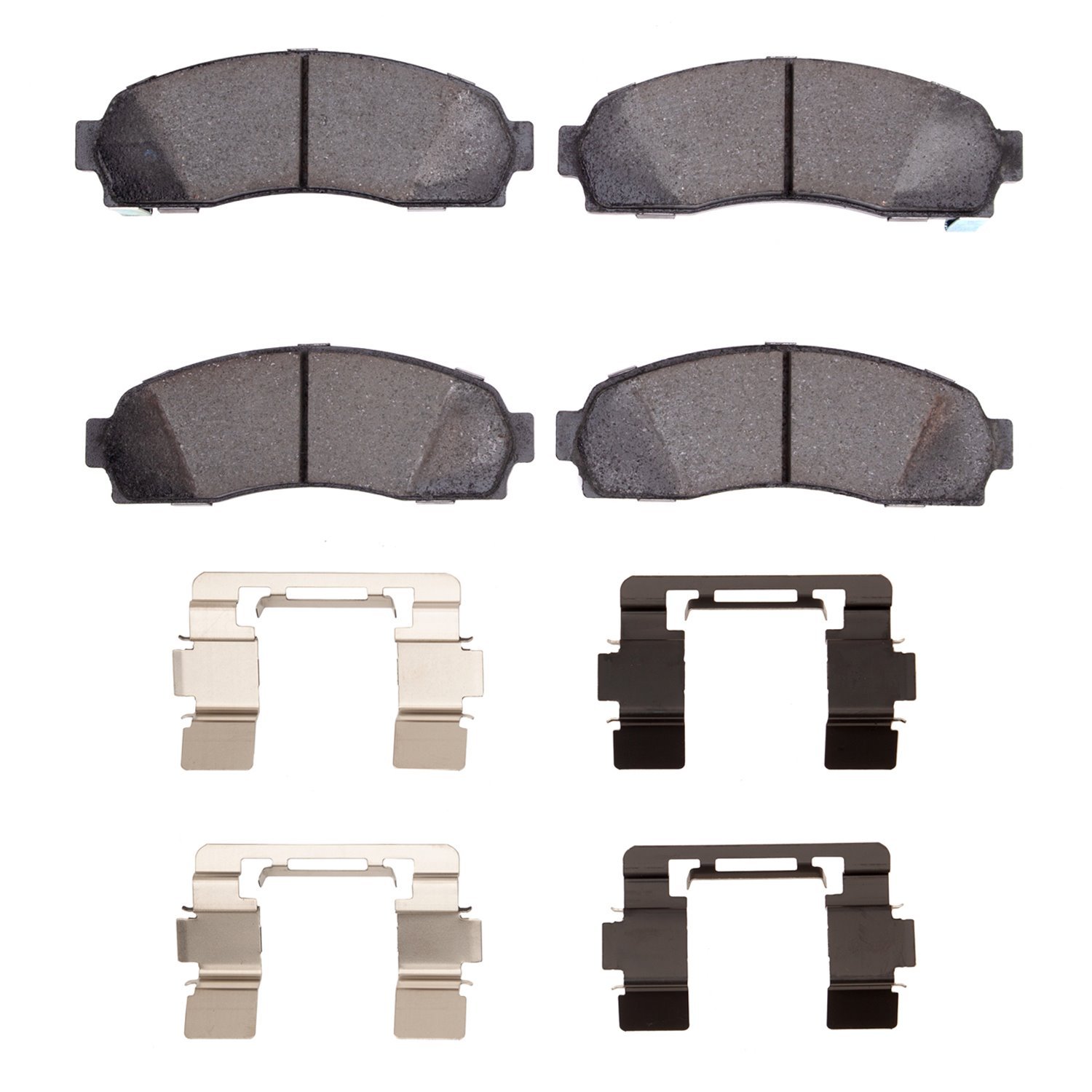 1400-0833-01 Ultimate-Duty Brake Pads & Hardware Kit, 2002-2012 Multiple Makes/Models, Position: Front