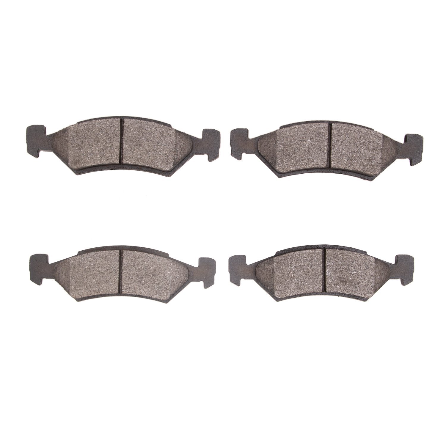 1551-0170-00 5000 Advanced Semi-Metallic Brake Pads, 1981-1989 Mopar, Position: Front