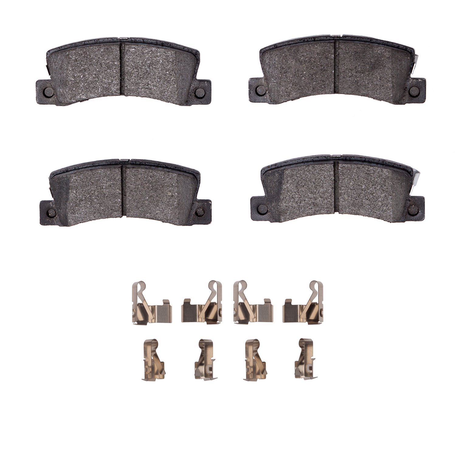 1551-0325-01 5000 Advanced Ceramic Brake Pads & Hardware Kit, 1990-2003 Lexus/Toyota/Scion, Position: Rear