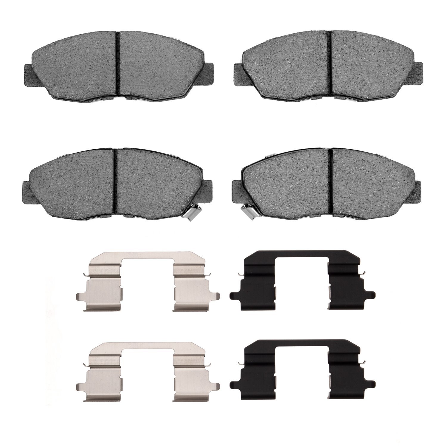 1551-0465-01 5000 Advanced Ceramic Brake Pads & Hardware Kit, 1990-1999 Acura/Honda, Position: Front