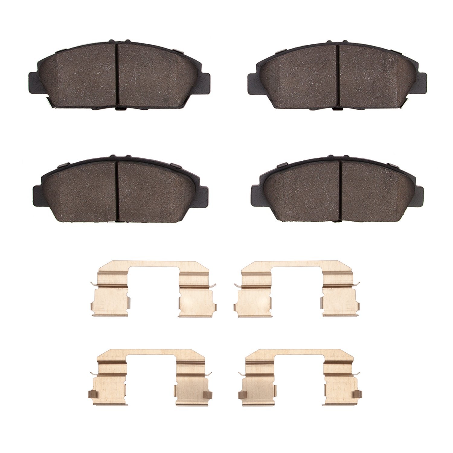 5000 Advanced Ceramic Brake Pads & Hardware Kit,