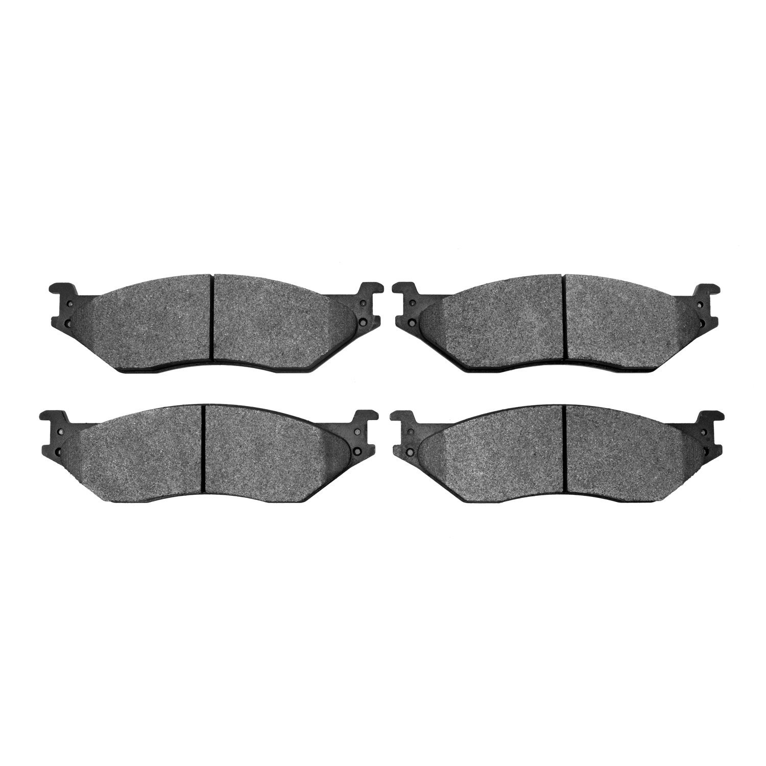 1551-1066-00 5000 Advanced Semi-Metallic Brake Pads, Fits Select Multiple Makes/Models, Position: Fr,Front,Fr & Rr,Rear,Rr