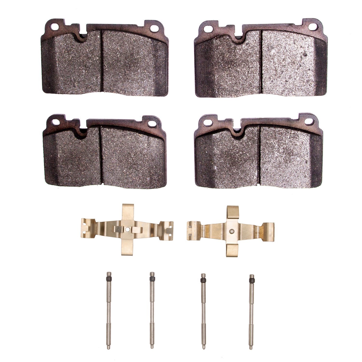 1551-1663-01 5000 Advanced Ceramic Brake Pads & Hardware Kit, 2013-2020 Multiple Makes/Models, Position: Front