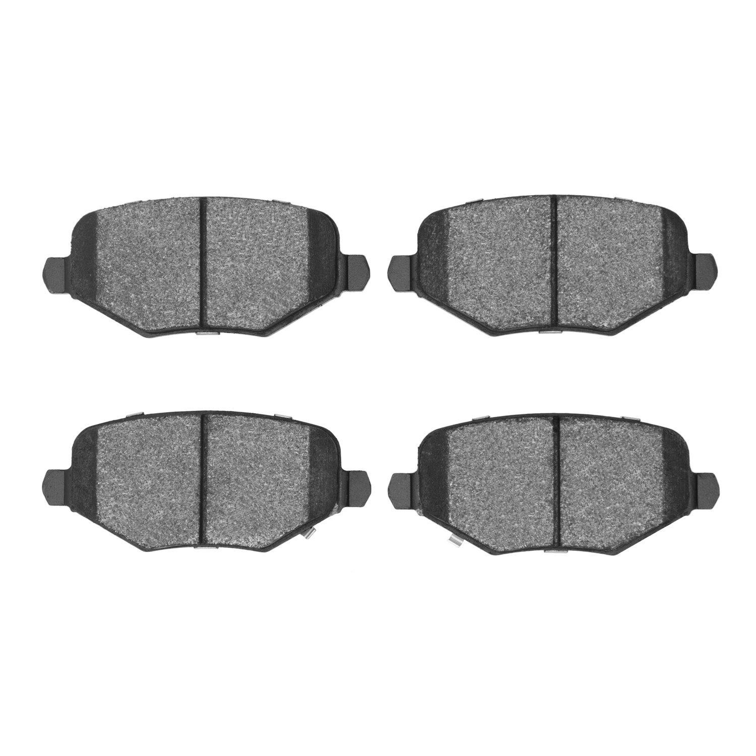 1551-1719-00 5000 Advanced Ceramic Brake Pads, 2009-2016 Multiple Makes/Models, Position: Rear