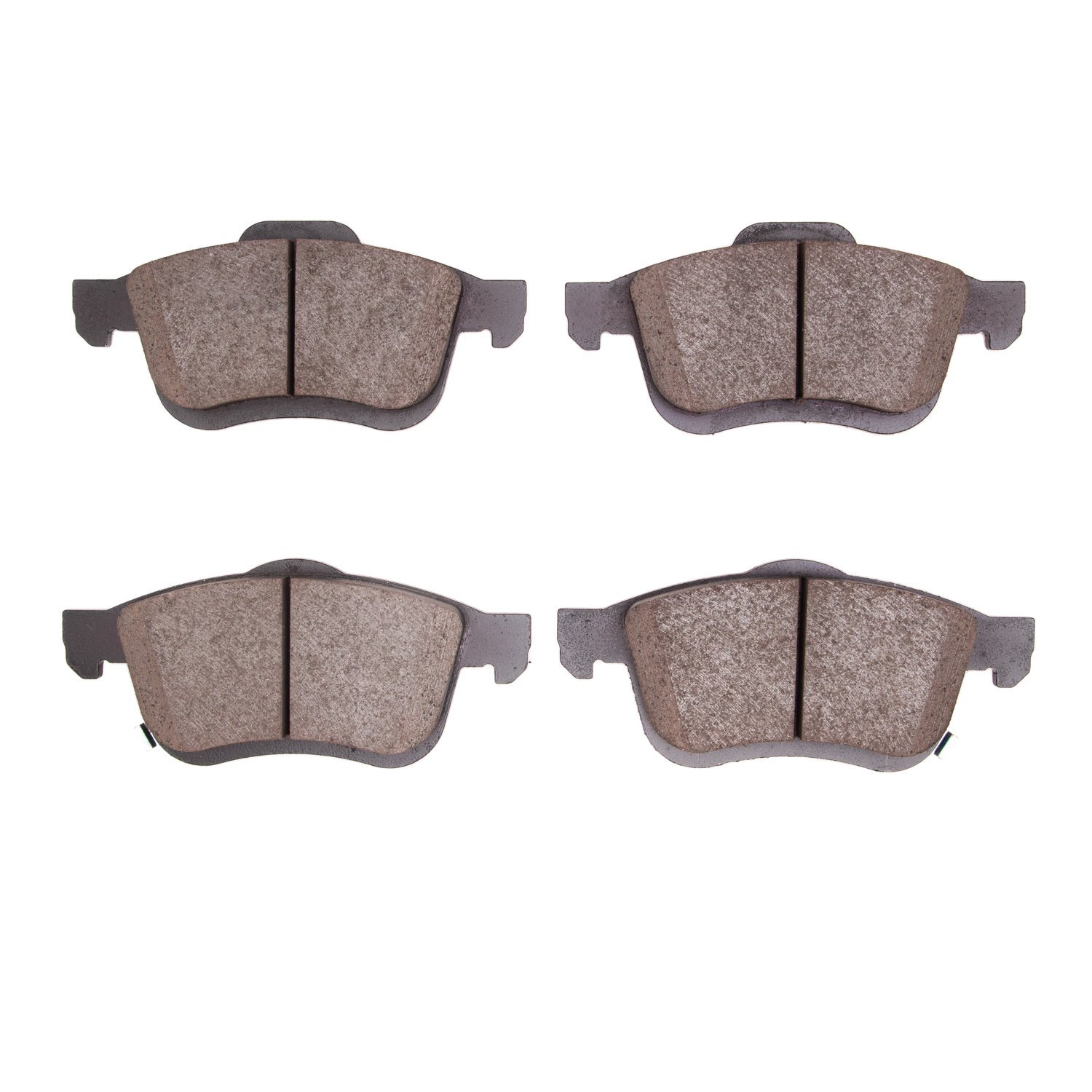 1551-1721-00 5000 Advanced Ceramic Brake Pads, 2014-2019 Mopar, Position: Front
