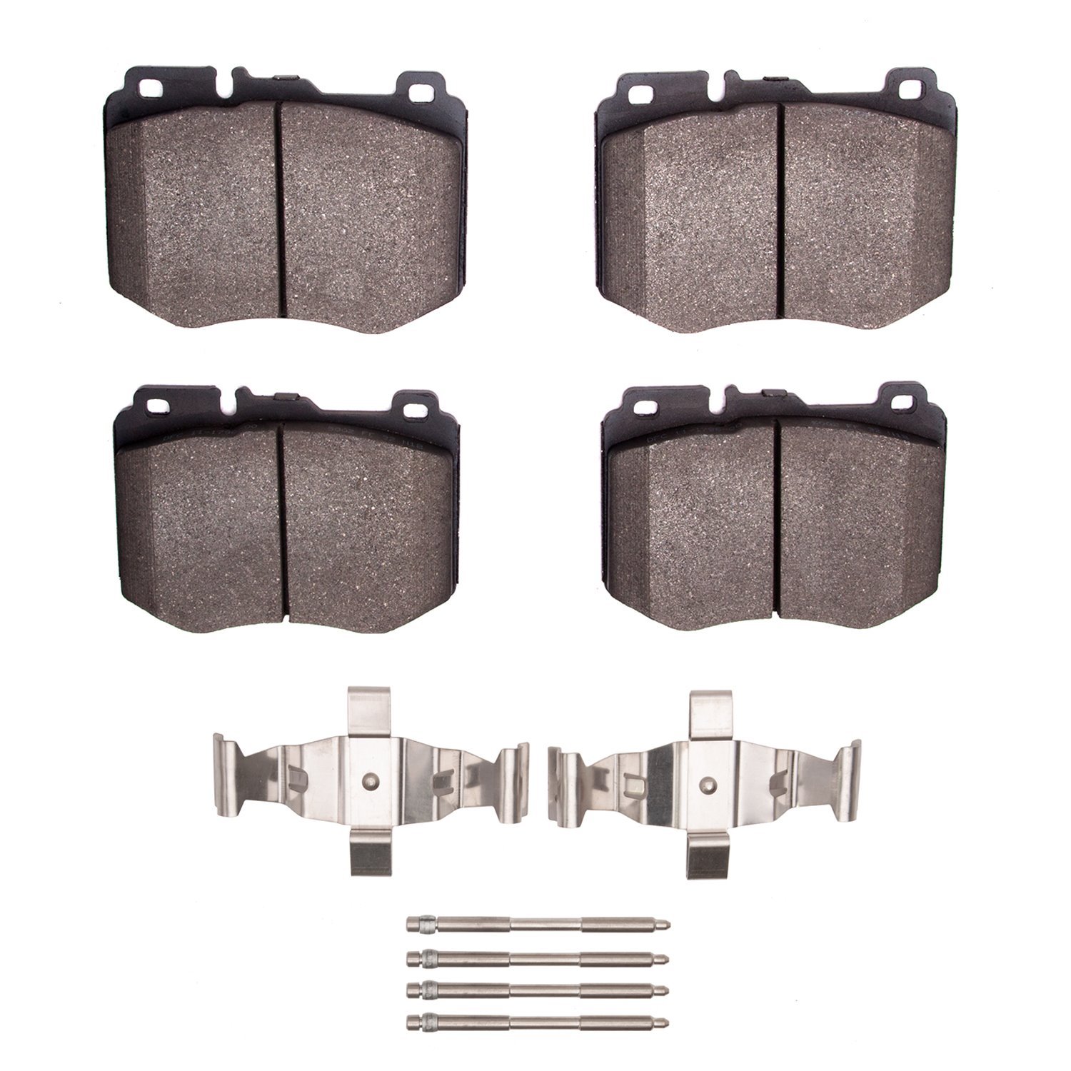 1551-1796-01 5000 Advanced Ceramic Brake Pads & Hardware Kit, 2015-2021 Mercedes-Benz, Position: Front