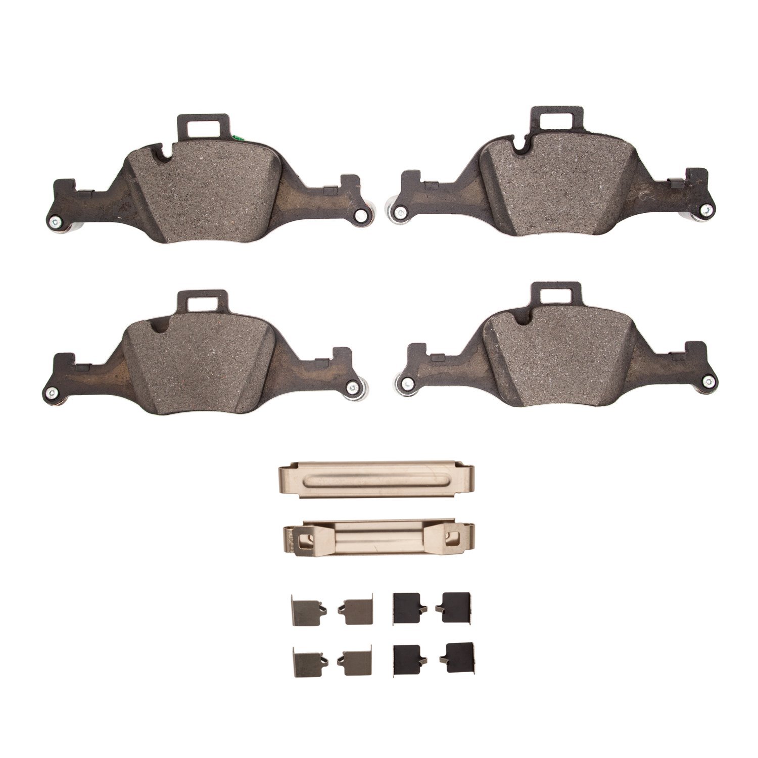 1551-2060-01 5000 Advanced Ceramic Brake Pads & Hardware Kit, 2017-2020 BMW, Position: Front