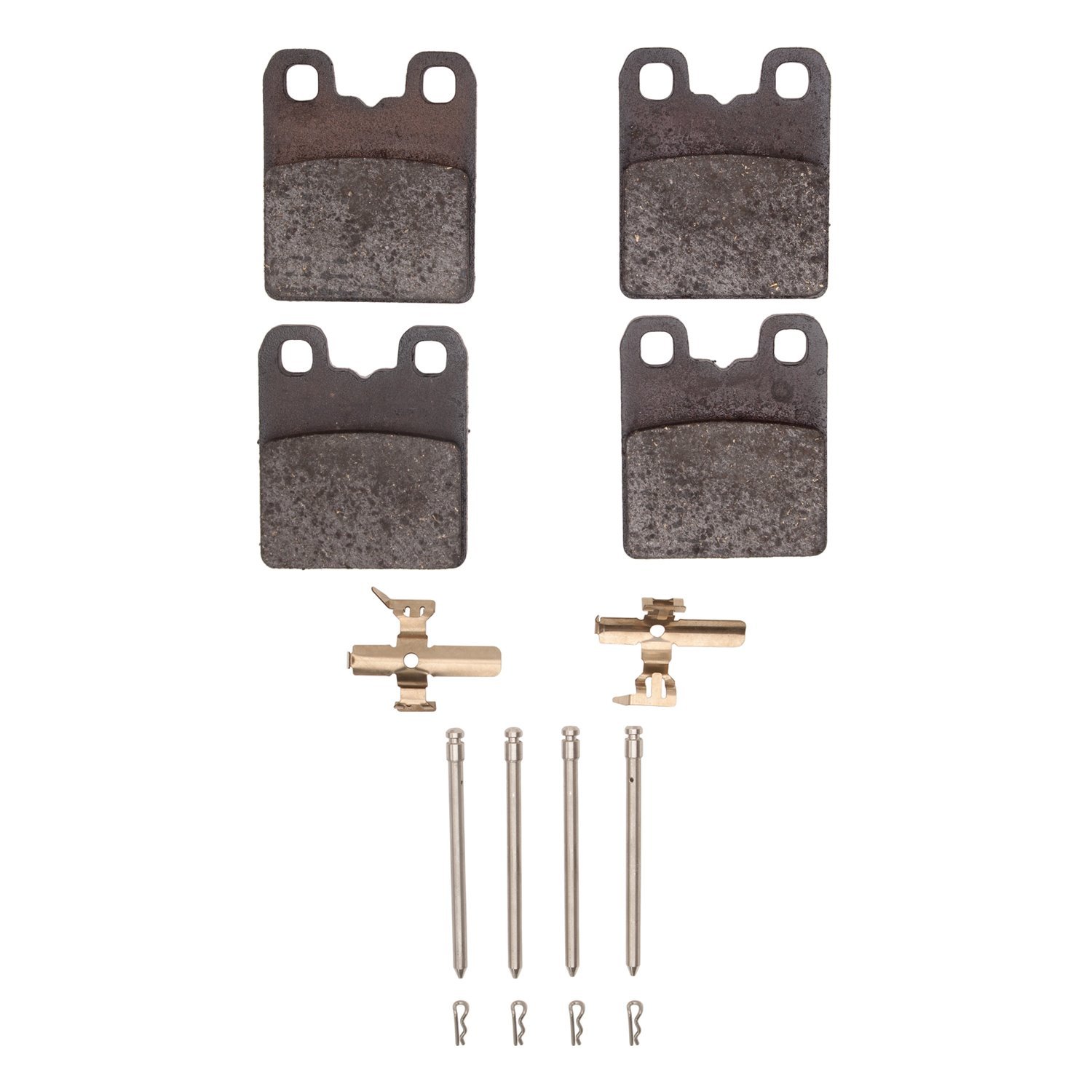 1551-2069-01 5000 Advanced Low-Metallic Brake Pads & Hardware Kit, Fits Select Multiple Makes/Models, Position: Parking