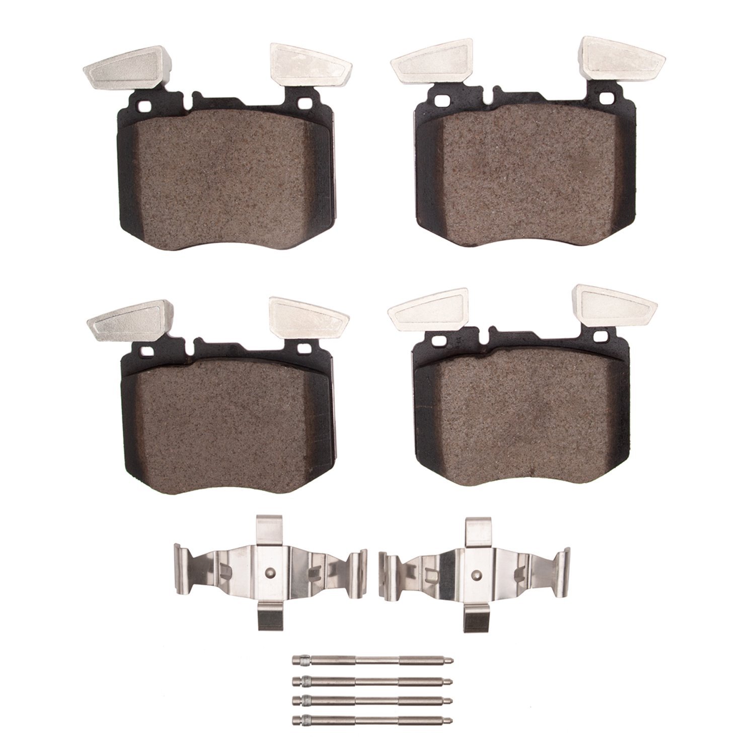 1551-2162-01 5000 Advanced Ceramic Brake Pads & Hardware Kit, Fits Select Mercedes-Benz, Position: Front