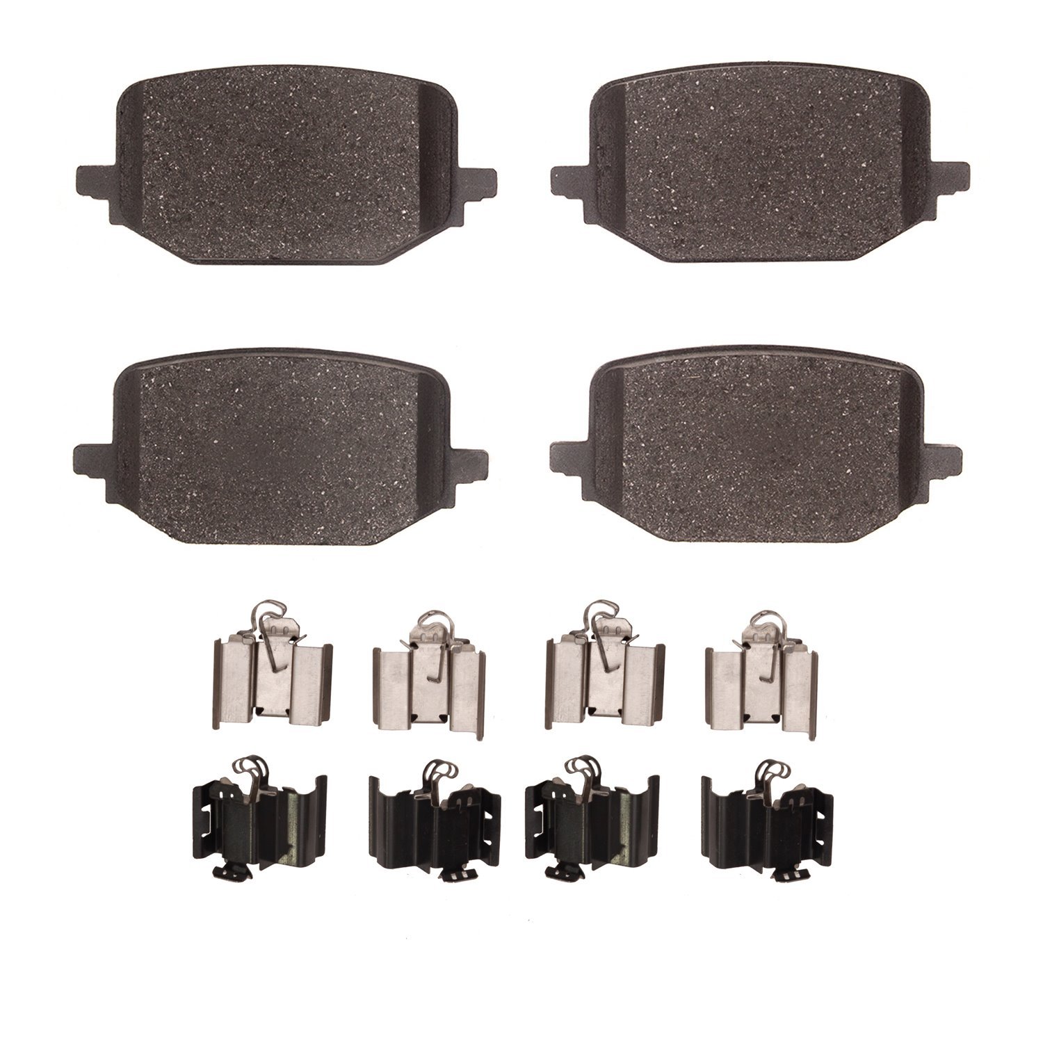 1551-2231-01 5000 Advanced Ceramic Brake Pads & Hardware Kit, Fits Select Ford/Lincoln/Mercury/Mazda, Position: Rear