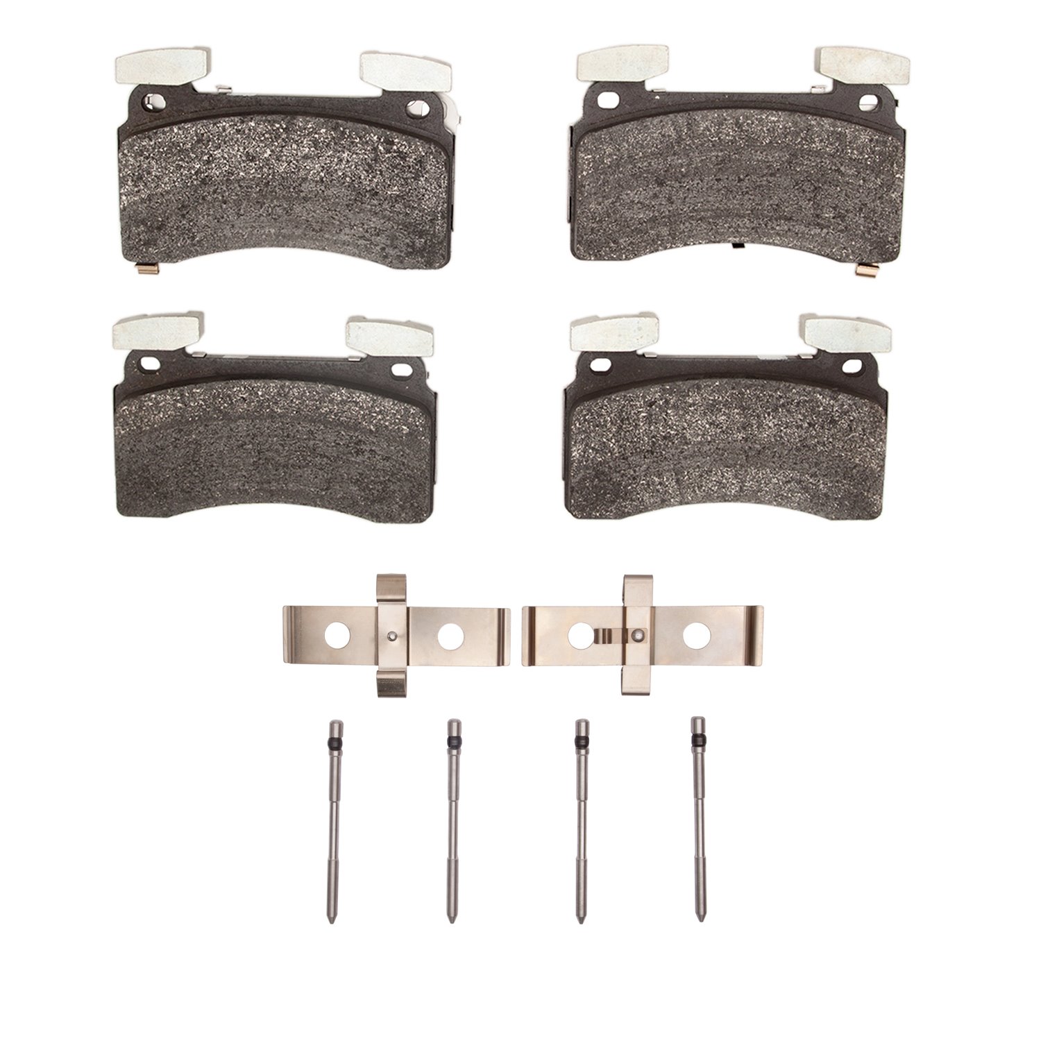 1551-2254-01 5000 Advanced Low-Metallic Brake Pads & Hardware Kit, Fits Select Acura/Honda, Position: Rear