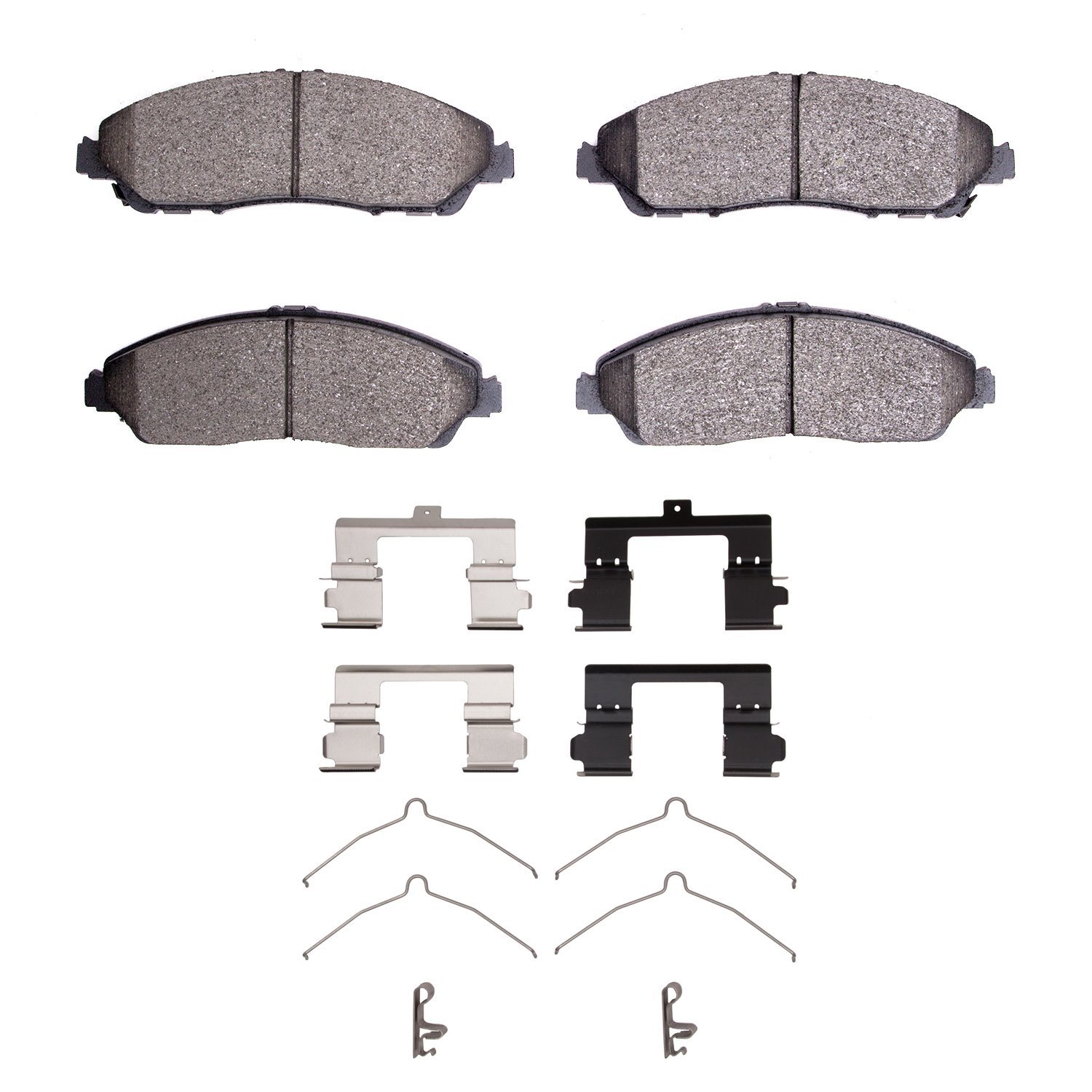 1552-1723-01 5000 Advanced Ceramic Brake Pads & Hardware Kit, 2014-2020 Acura/Honda, Position: Front