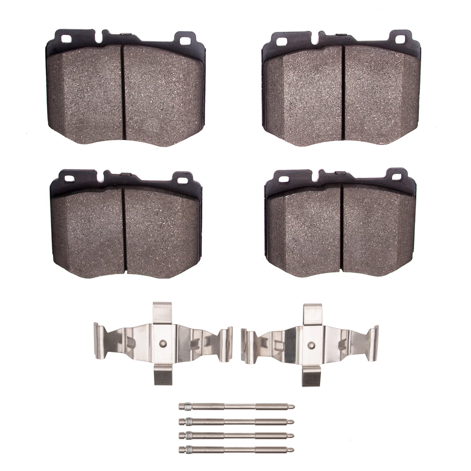1552-1796-01 5000 Advanced Ceramic Brake Pads & Hardware Kit, Fits Select Mercedes-Benz, Position: Front