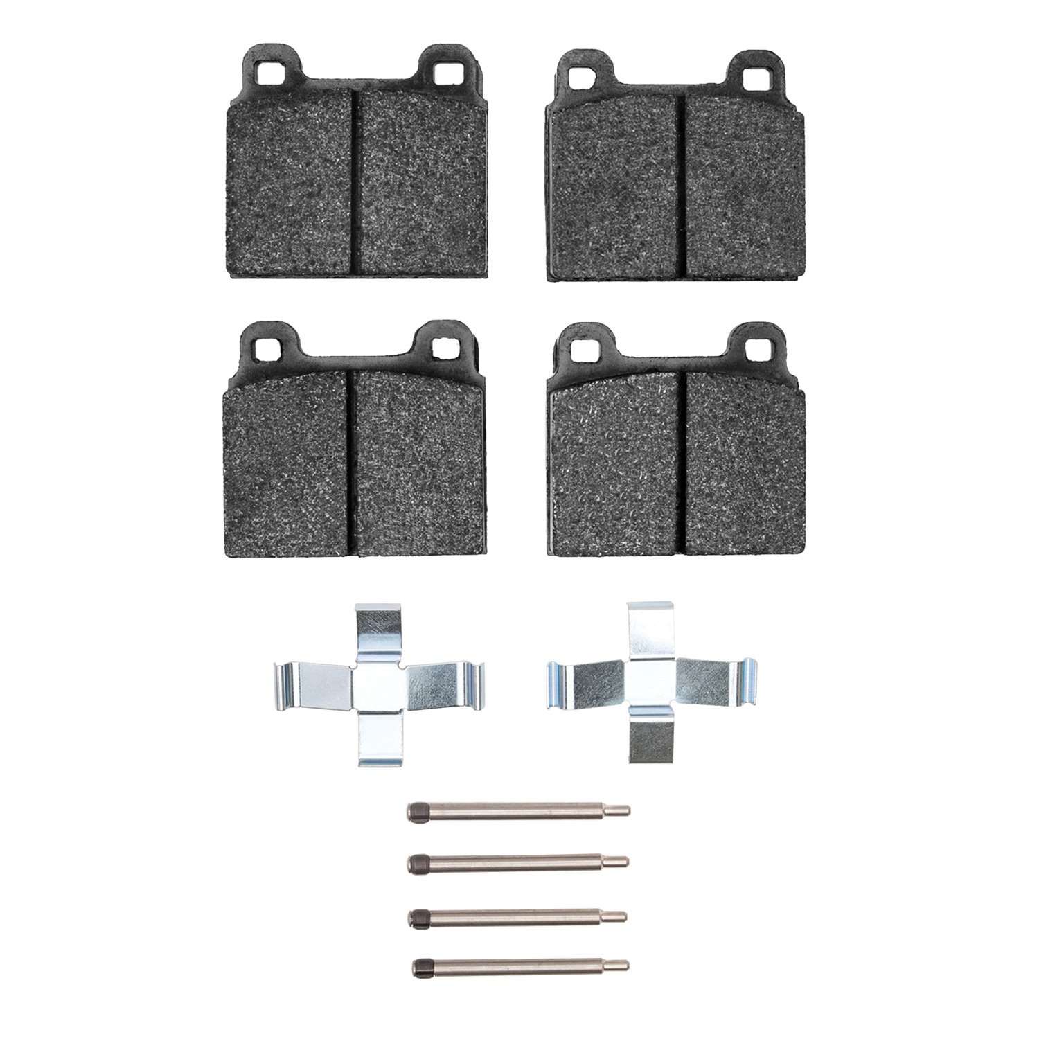 Dynamic Friction Bremsbeläge 5000 – Keramik, Mit Hardware-Kit, Rotorfreundlich