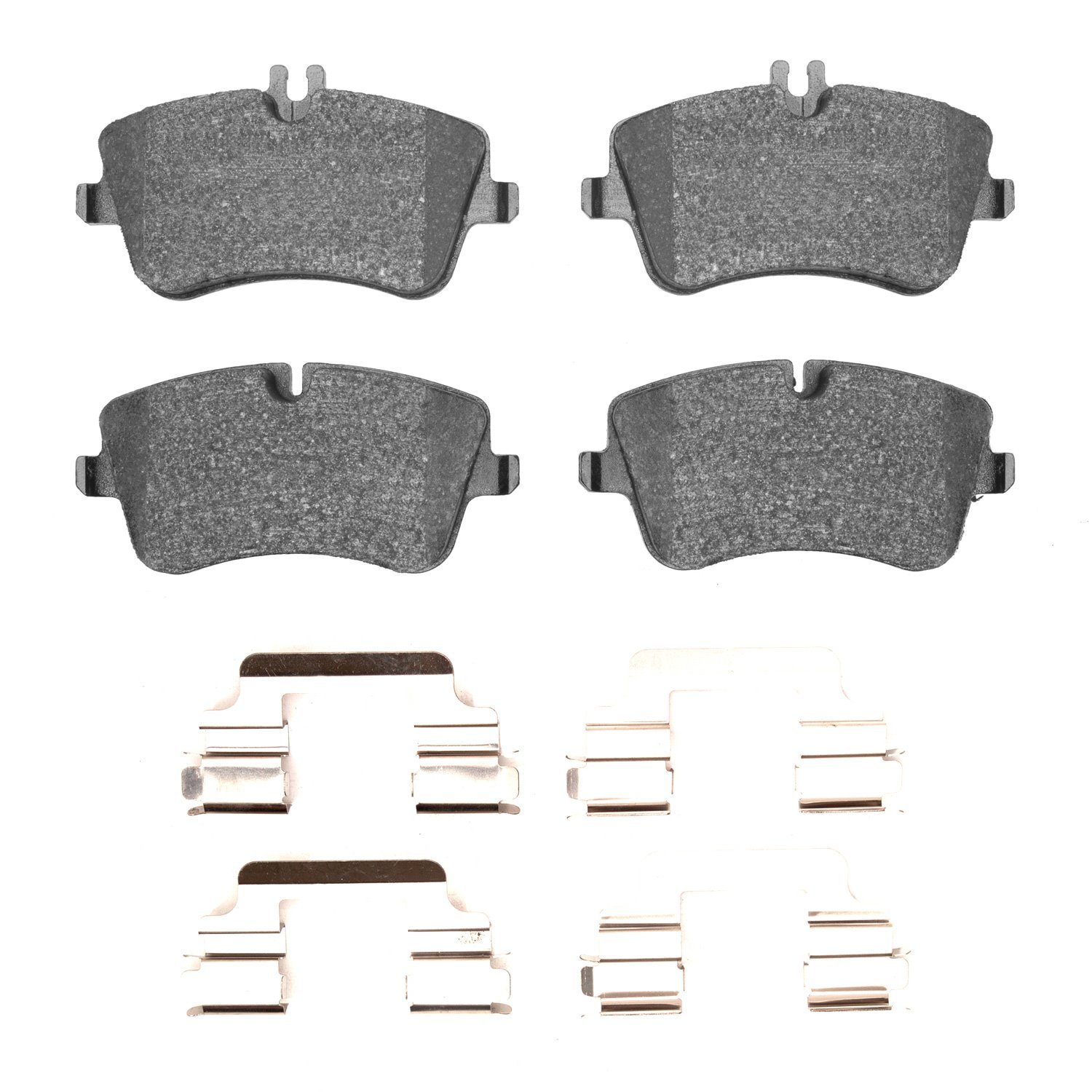 1600-0872-01 5000 Euro Ceramic Brake Pads & Hardware Kit, 2001-2005 Mercedes-Benz, Position: Front