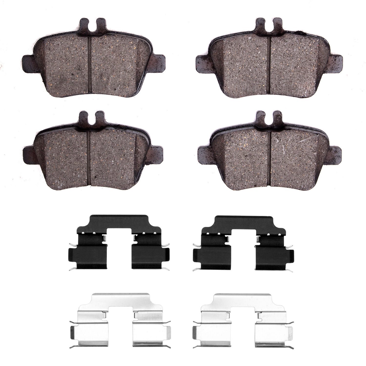 1600-1646-01 5000 Euro Ceramic Brake Pads & Hardware Kit, 2012-2020 Multiple Makes/Models, Position: Rear
