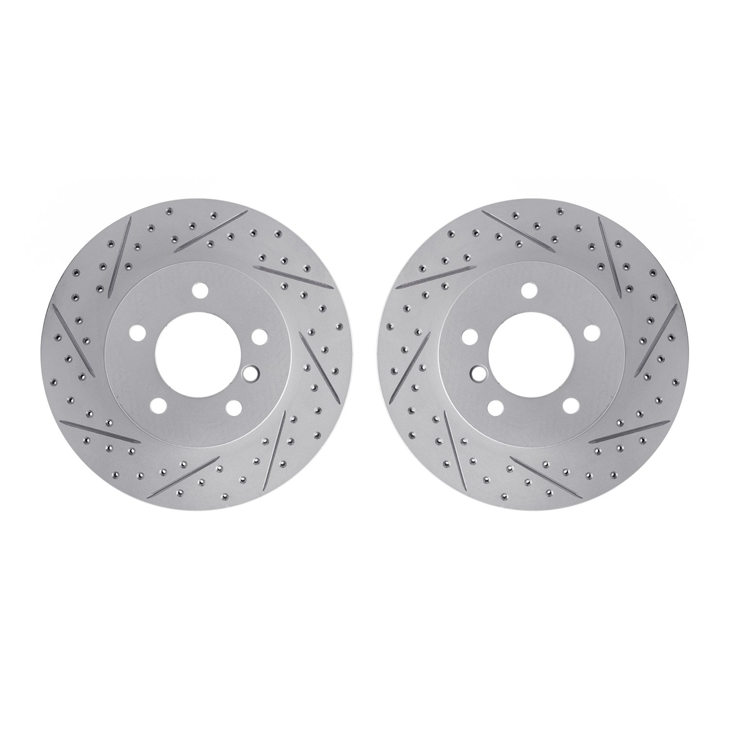 2002-31010 Geoperformance Drilled/Slotted Brake Rotors, 1999-2008 BMW, Position: Front