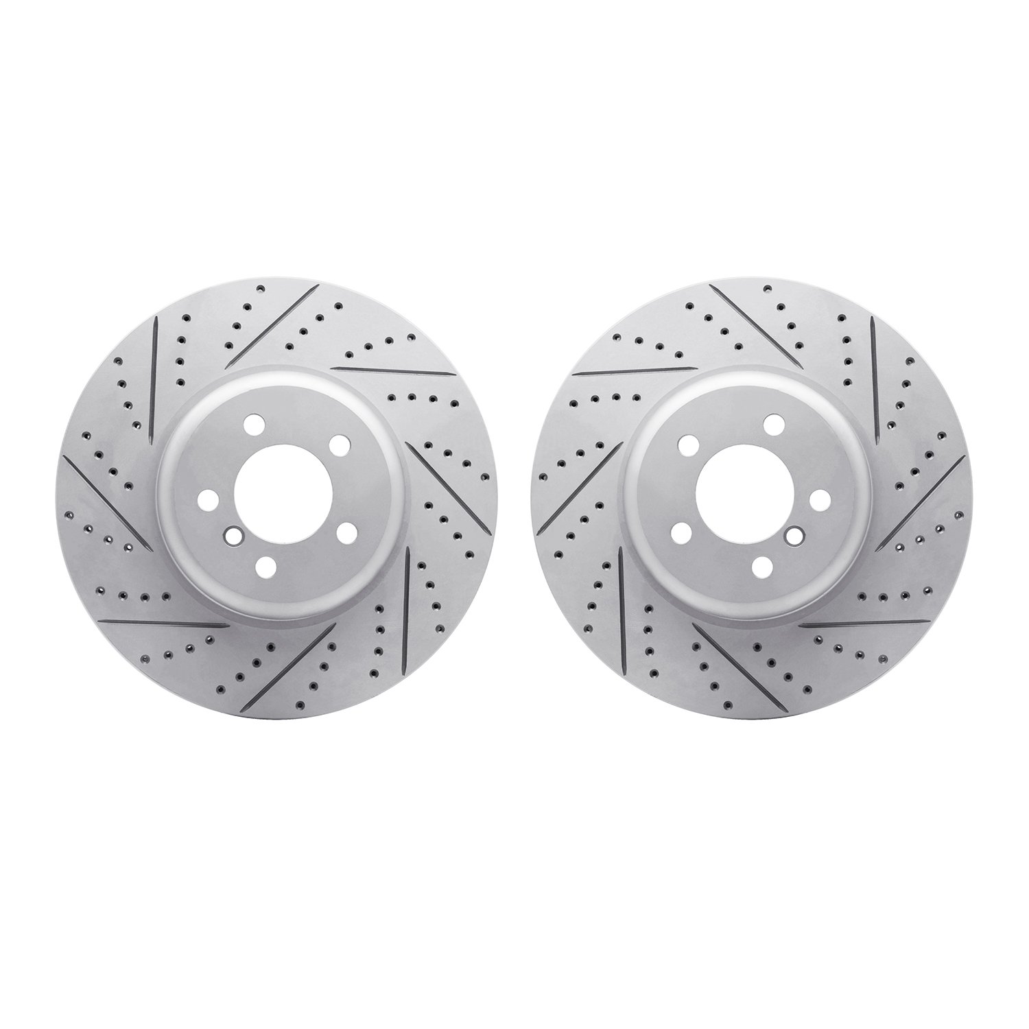 2002-31016 Geoperformance Drilled/Slotted Brake Rotors, 2013-2020 BMW, Position: Front