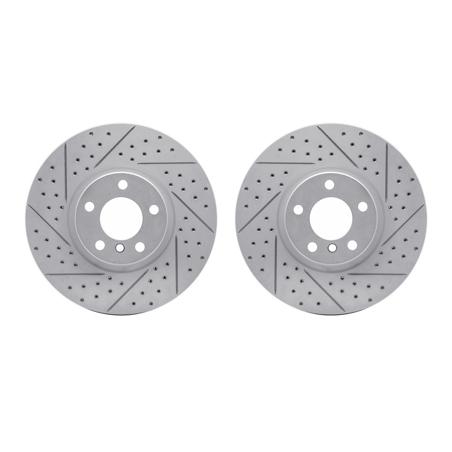 2002-31046 Geoperformance Drilled/Slotted Brake Rotors, 2007-2018 BMW, Position: Front