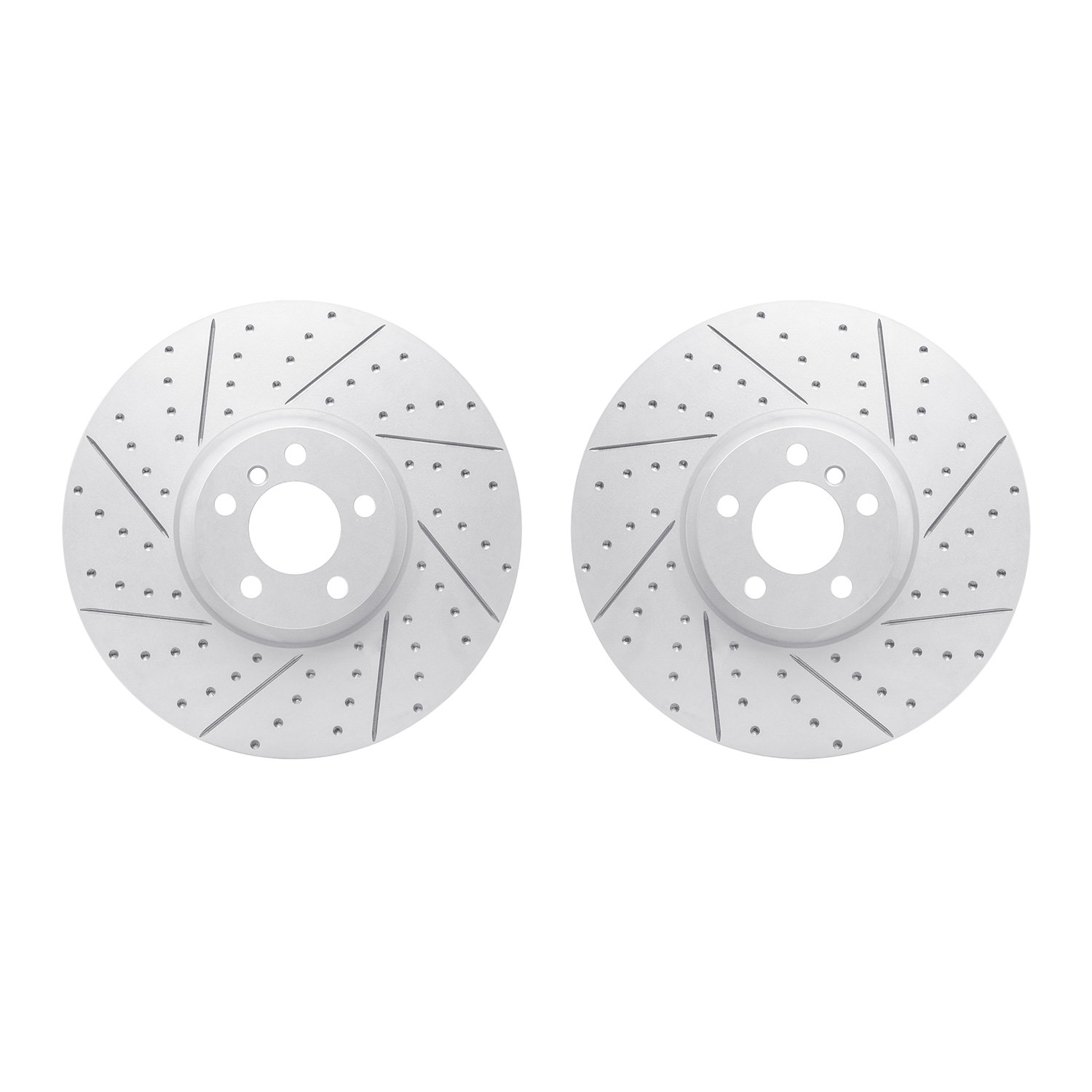 2002-31049 Geoperformance Drilled/Slotted Brake Rotors, 2010-2011 BMW, Position: Front