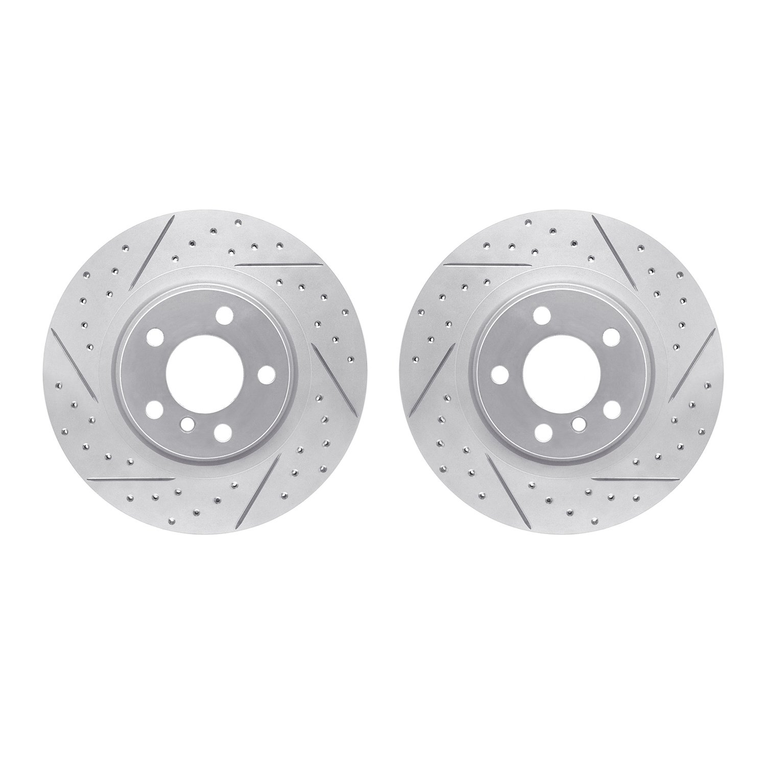 2002-31091 Geoperformance Drilled/Slotted Brake Rotors, 2011-2018 BMW, Position: Rear