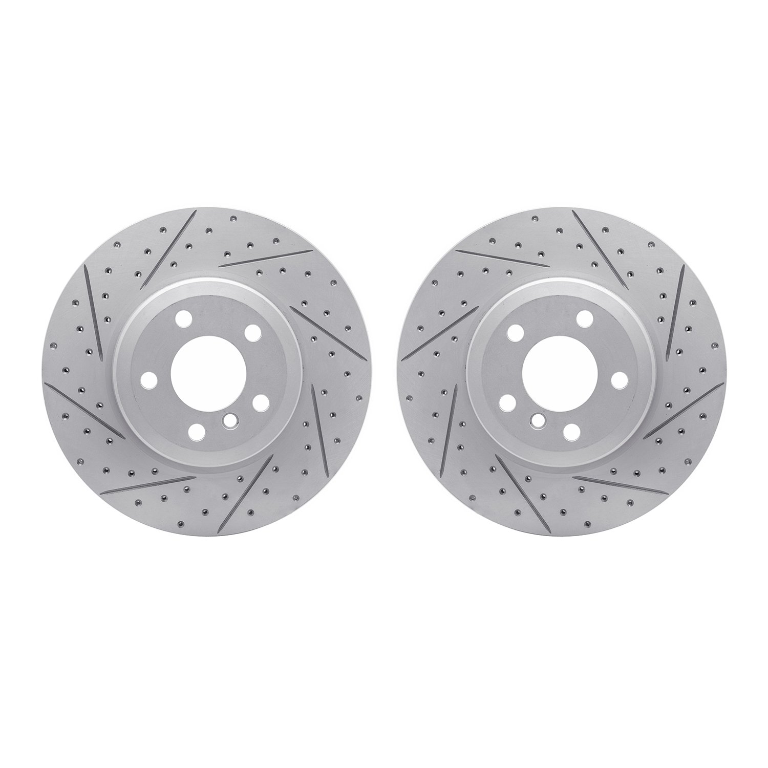 2002-31095 Geoperformance Drilled/Slotted Brake Rotors, 2007-2019 BMW, Position: Rear