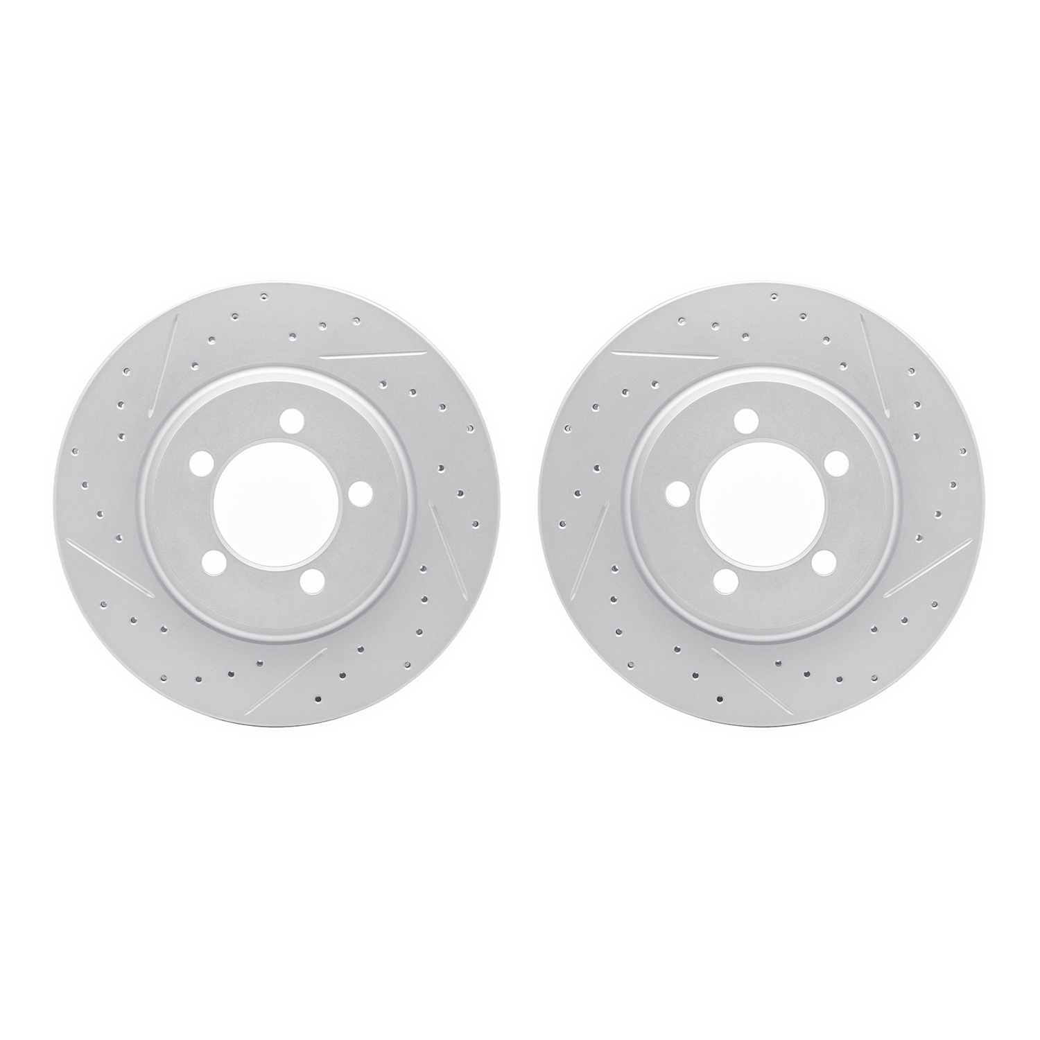 2002-54006 Geoperformance Drilled/Slotted Brake Rotors, 1965-1966 Ford/Lincoln/Mercury/Mazda, Position: Front