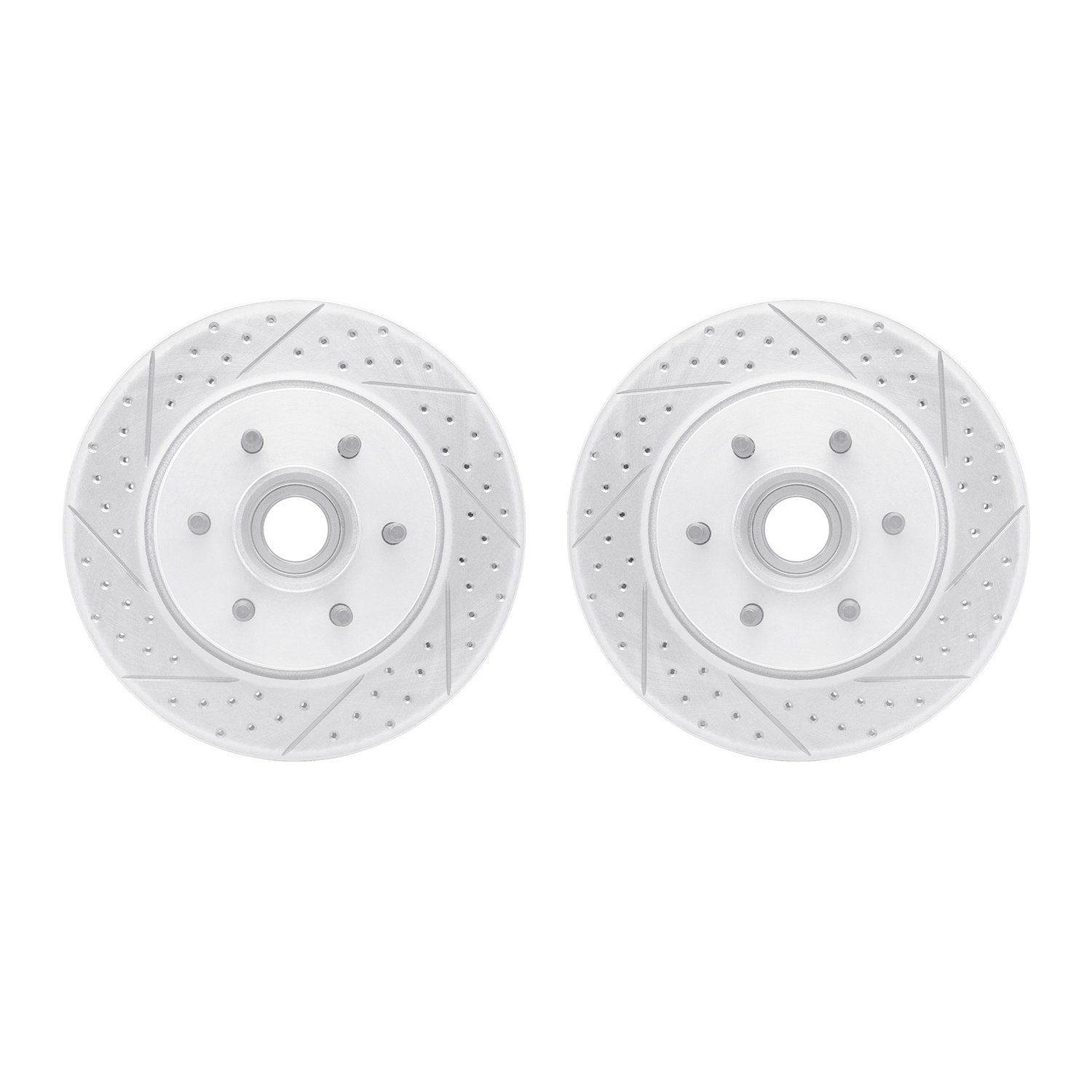 2002-54053 Geoperformance Drilled/Slotted Brake Rotors, 2004-2008 Ford/Lincoln/Mercury/Mazda, Position: Front