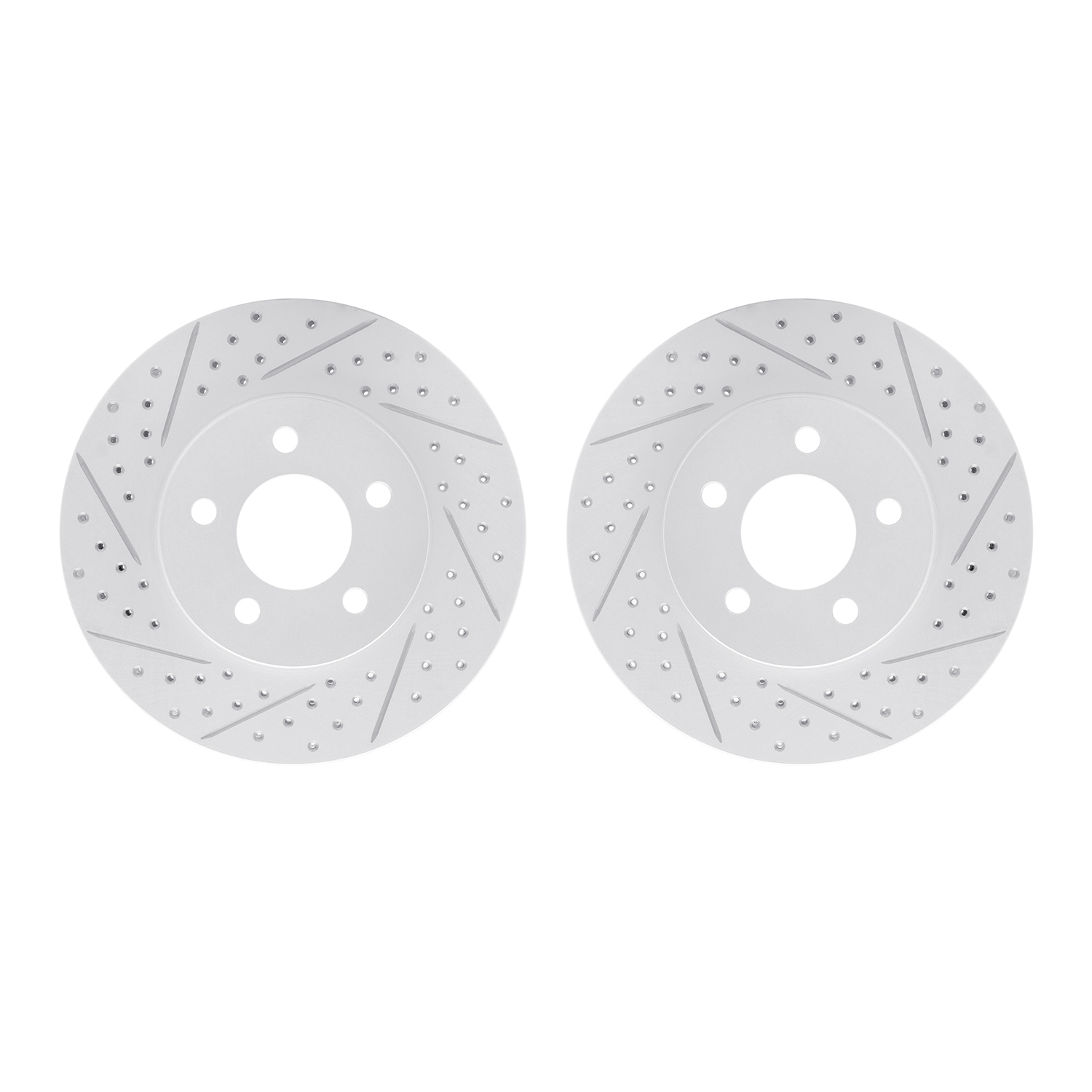 2002-54094 Geoperformance Drilled/Slotted Brake Rotors, 2005-2010 Ford/Lincoln/Mercury/Mazda, Position: Front