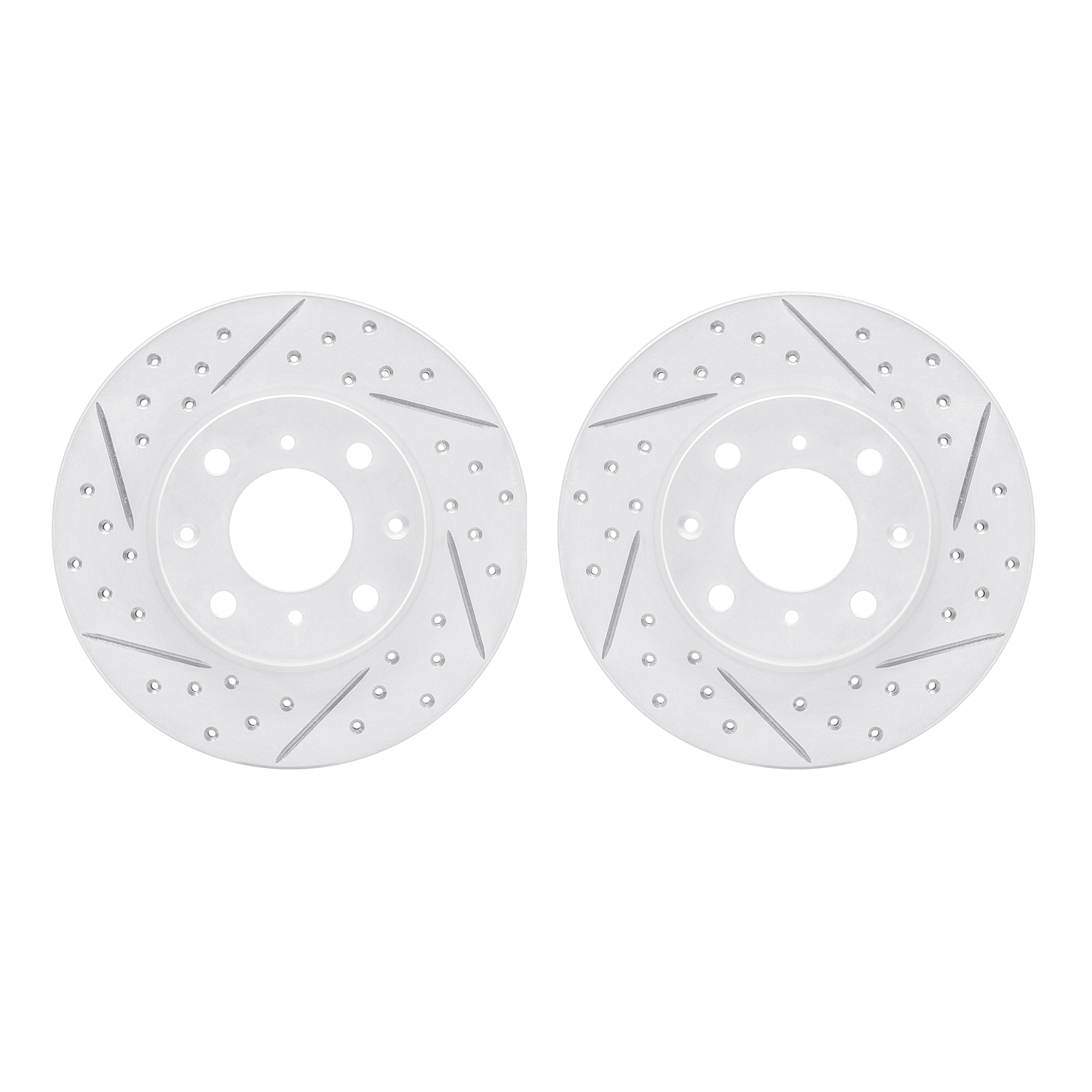 2002-59009 Geoperformance Drilled/Slotted Brake Rotors, 1986-1991 Acura/Honda, Position: Front