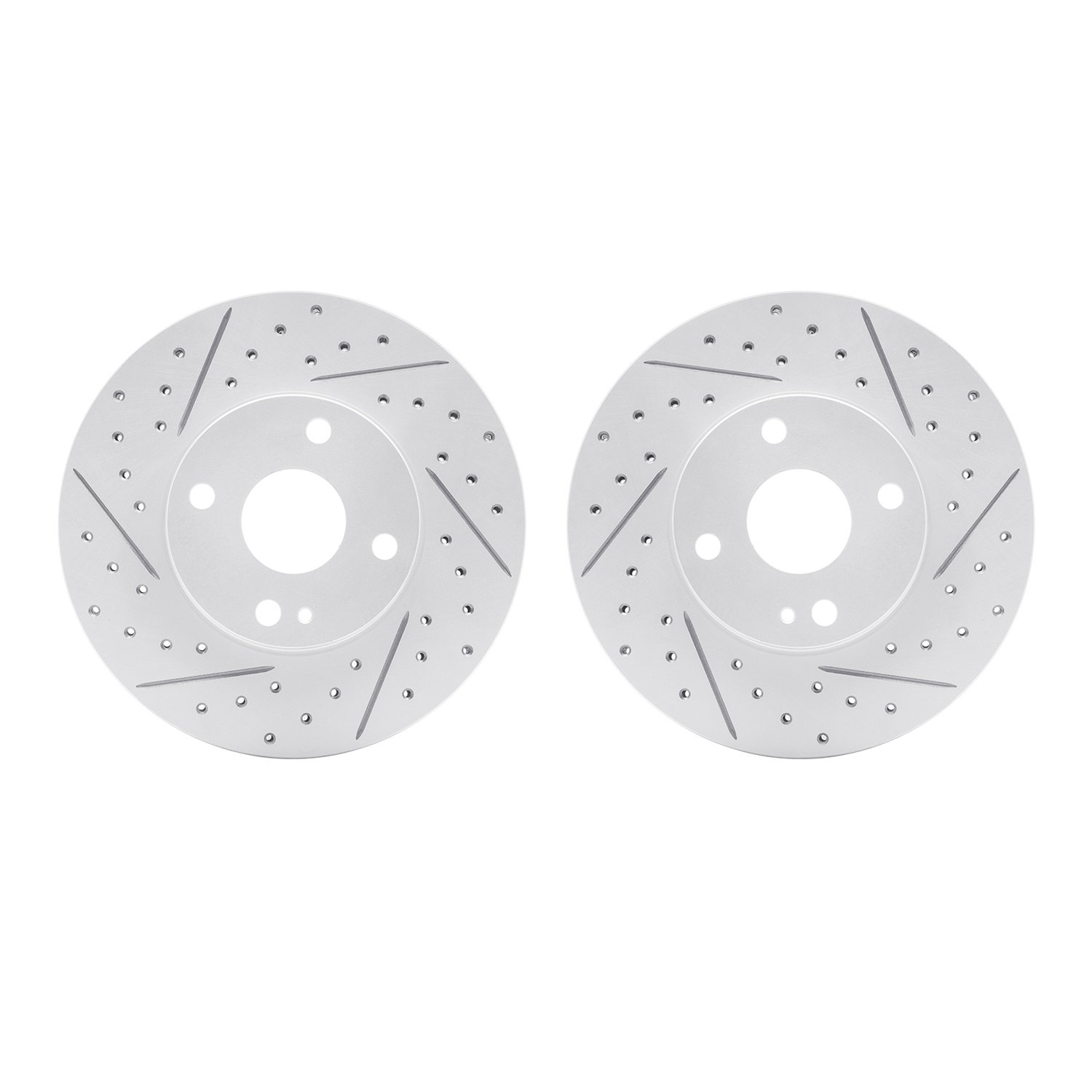 2002-80021 Geoperformance Drilled/Slotted Brake Rotors, 1994-2002 Ford/Lincoln/Mercury/Mazda, Position: Front