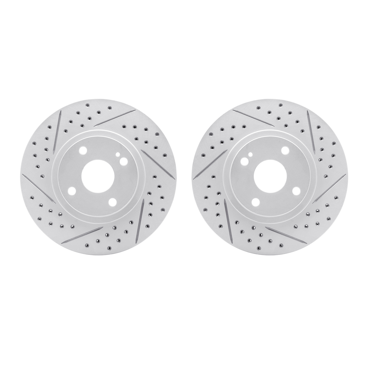 2002-80022 Geoperformance Drilled/Slotted Brake Rotors, 2001-2005 Ford/Lincoln/Mercury/Mazda, Position: Front