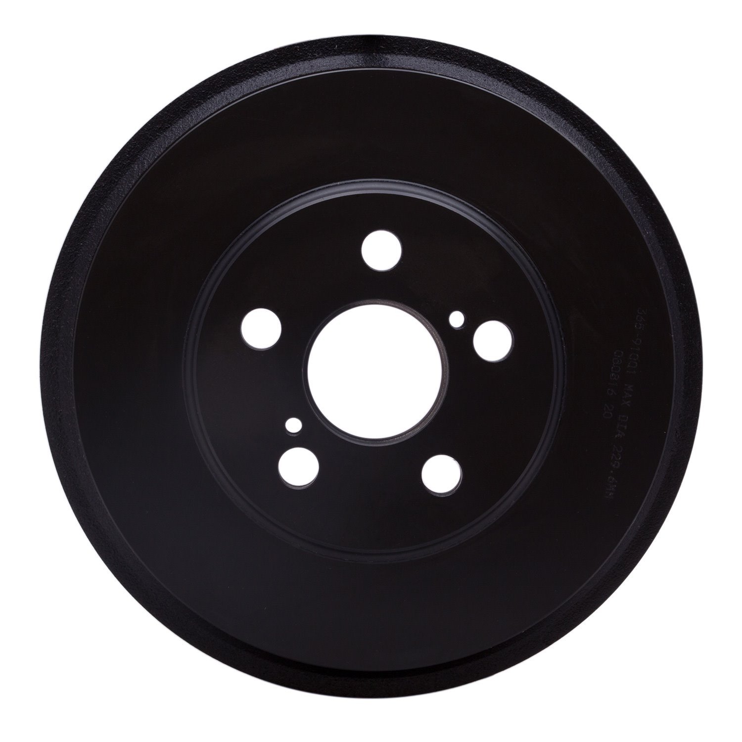 365-91001 True-Balanced Brake Drum, 2008-2014 Lexus/Toyota/Scion, Position: Rear