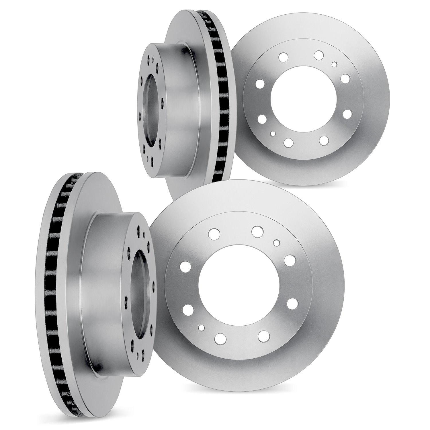 6004-40177 Brake Rotors, Fits Select Mopar, Position: Front and Rear