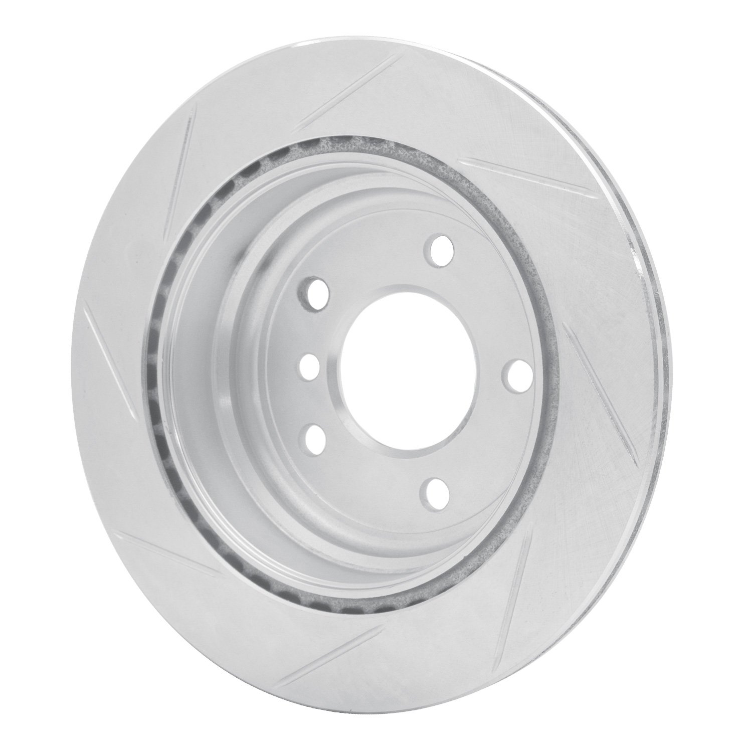 Slotted Brake Rotor [Silver], 2006-2015 BMW