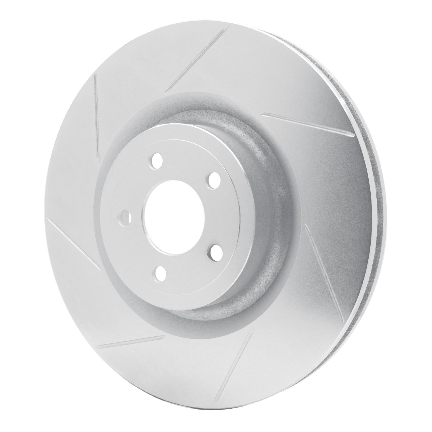 611-54079L Slotted Brake Rotor [Silver], 2015-2021 Ford/Lincoln/Mercury/Mazda, Position: Front Left